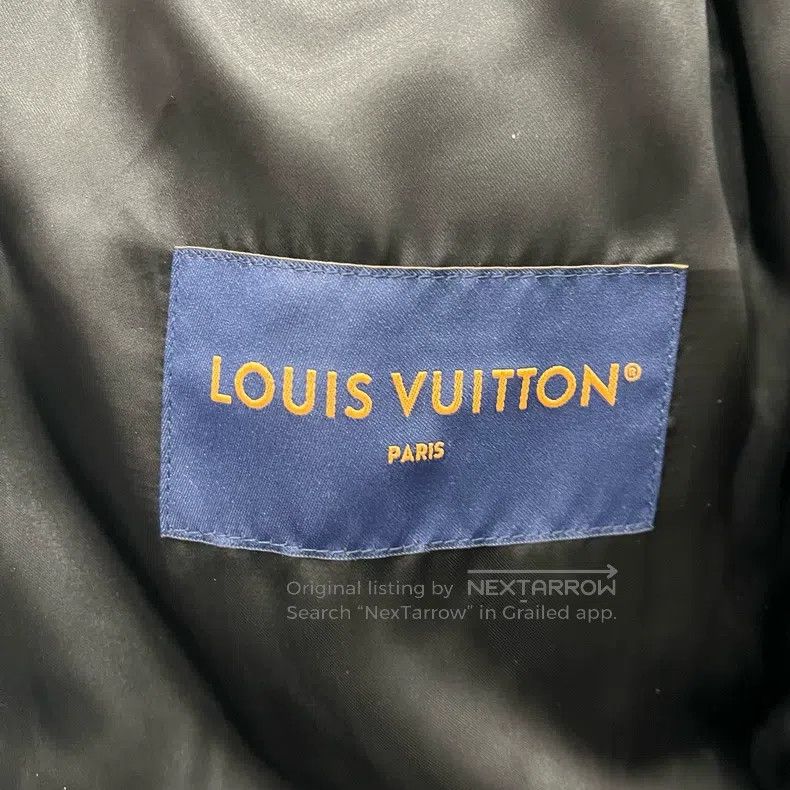 Louis Vuitton Louis Vuitton SS25 Full Logo Leather Jacket Size US M / EU 48-50 / 2 - 5 Thumbnail