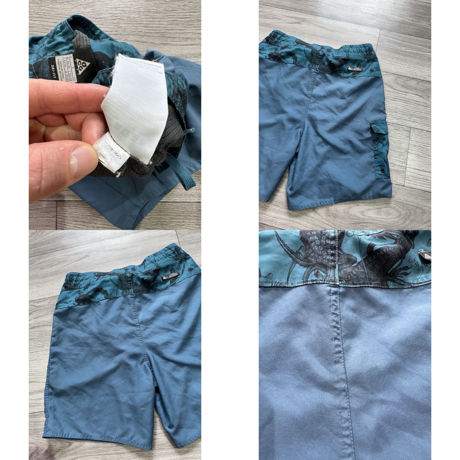 Nike ACG VINTAGE Nike ACG Dri Fit Swimming Shorts Bottom Men S Green Nike ACG Dri Fit Swimming Shorts Bottom Men S Green Size US 29 - 9 Thumbnail