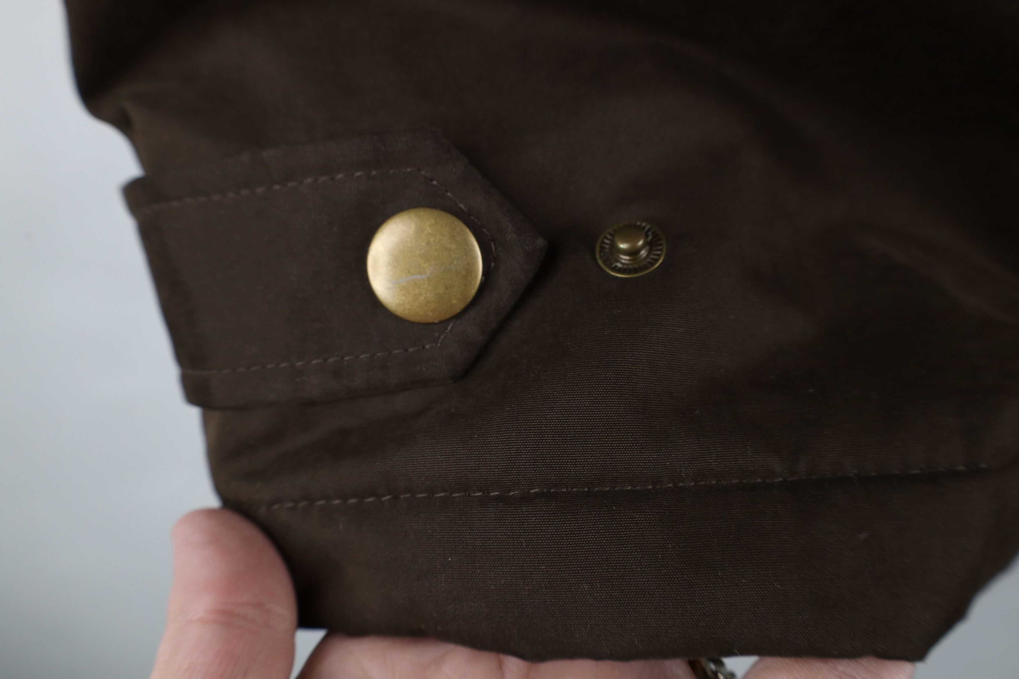 Vintage Vintage 90s Streetwear Lined Full Zip Collared Jacket Brown Size US XL / EU 56 / 4 - 13 Thumbnail