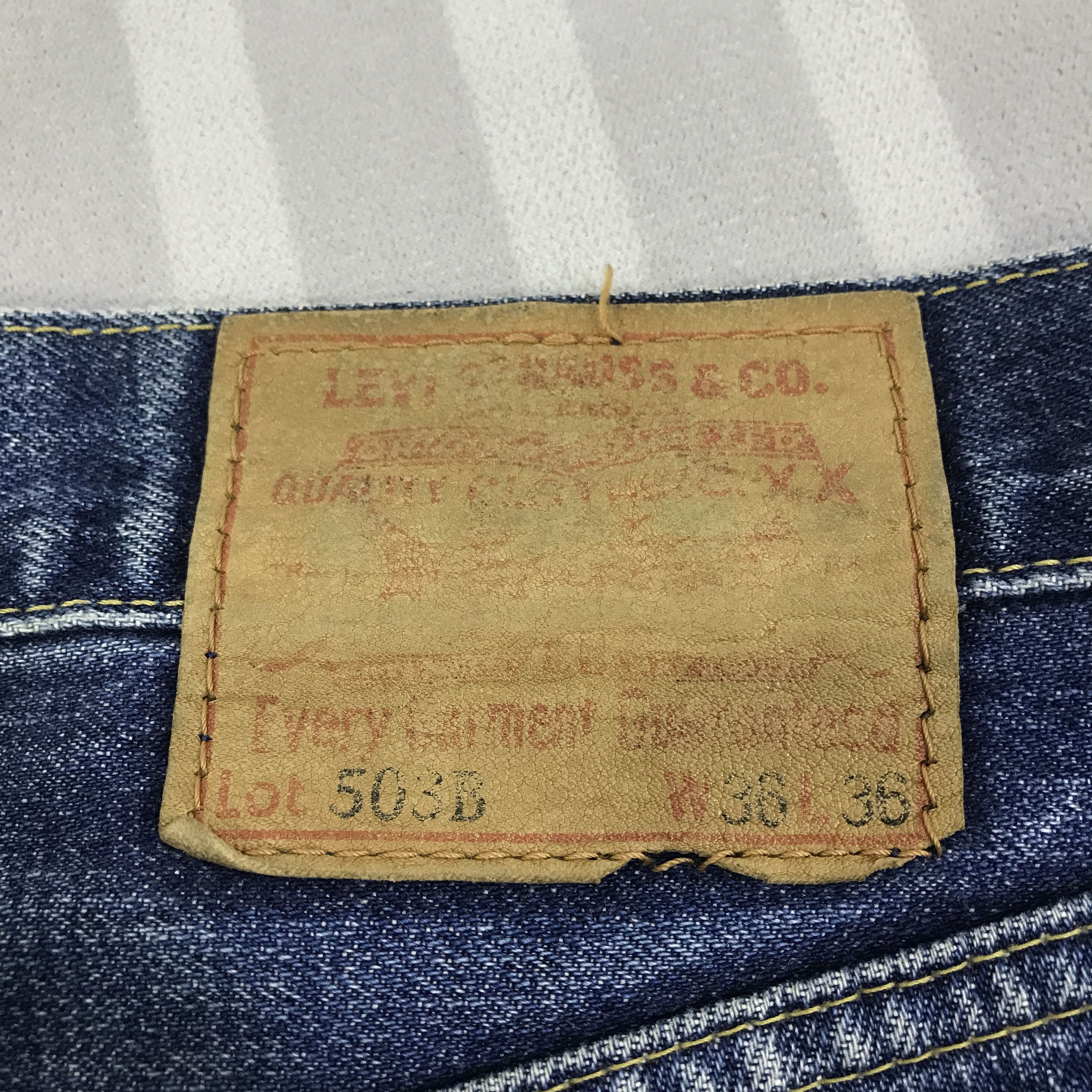 Levi's Vintage Clothing Vintage Levis 501 Japan denim Jeans pants K130B10 Size US 34 / EU 50 - 16 Thumbnail
