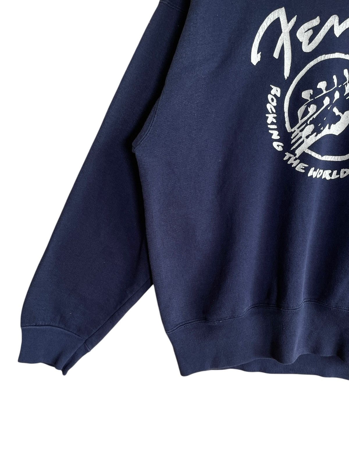Fender Vintage Brand Fender Guitars Made In Usa Sweatshirt 1990s Size US L / EU 52-54 / 3 - 3 Thumbnail
