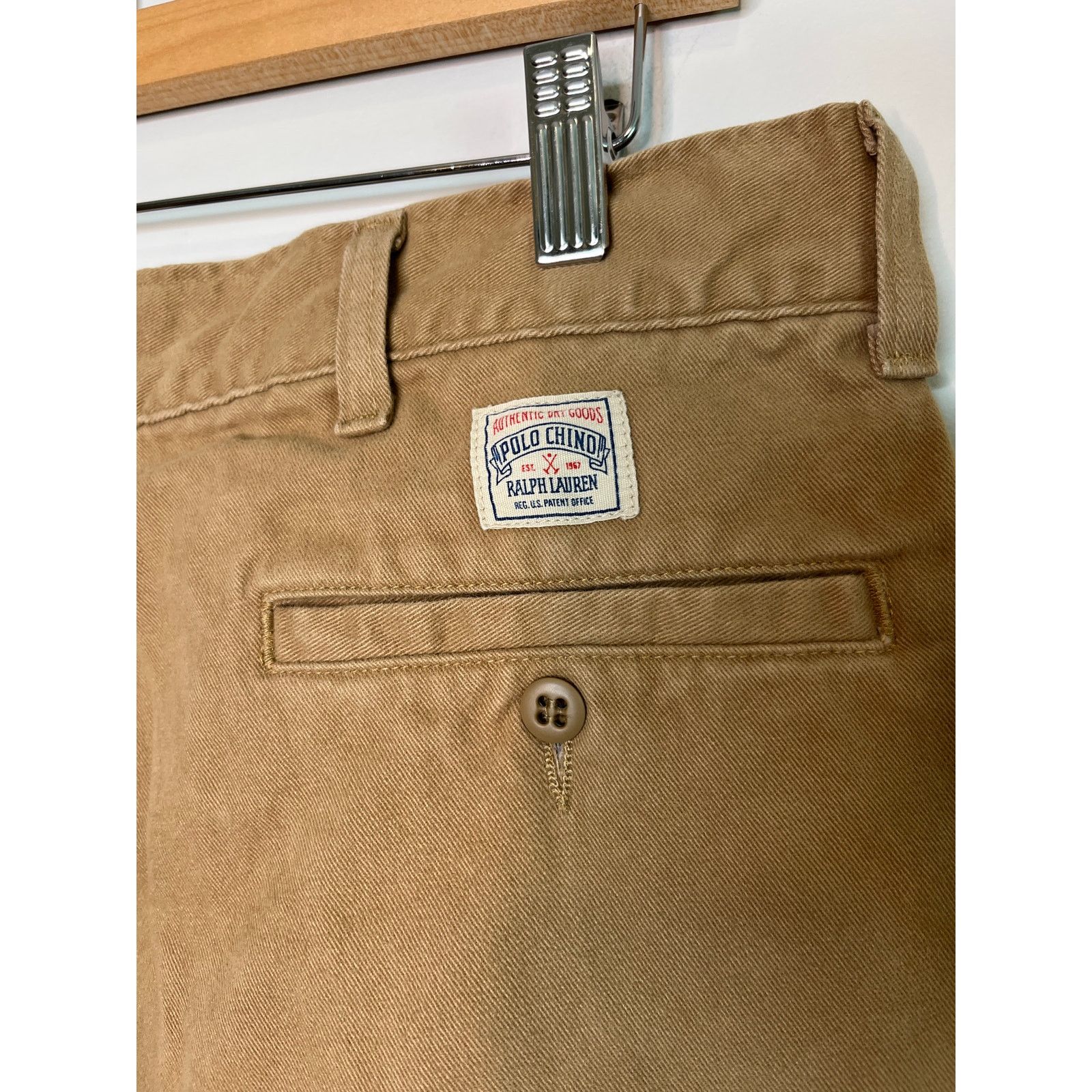 Polo Ralph Lauren Y2K Polo Ralph Lauren Tan USA Paratrooper Cargo Pants 34x30 Size US 34 / EU 50 - 5 Thumbnail