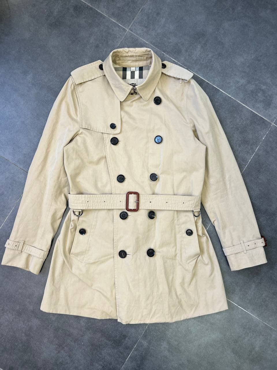 Burberry Burberry Trench Coat Size L / US 10 / IT 46 - 1 Thumbnail