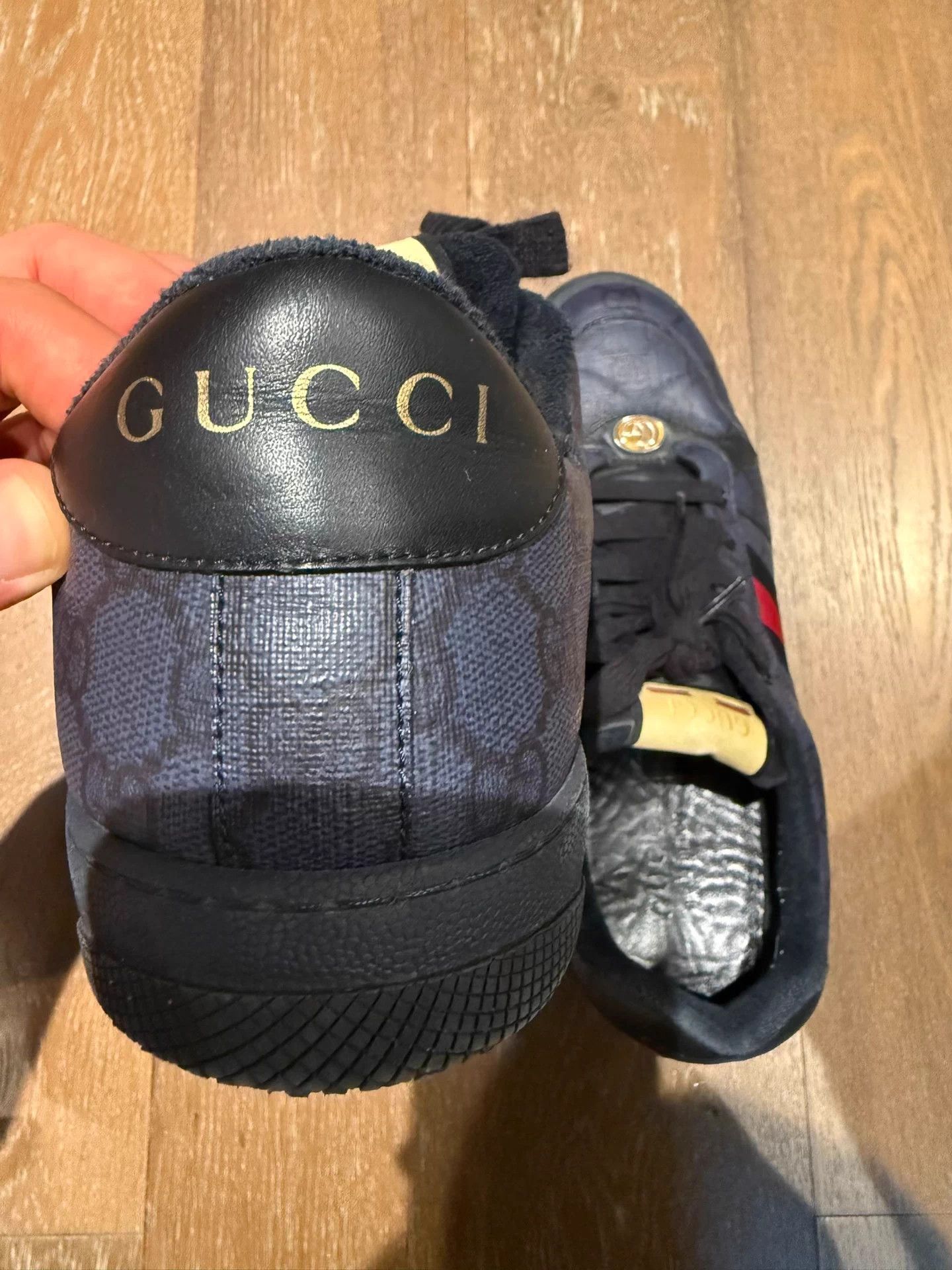 Gucci Gucci GG Supreme Enamel Embossed Sneakers 43 Size US 10 / EU 43 - 3 Thumbnail