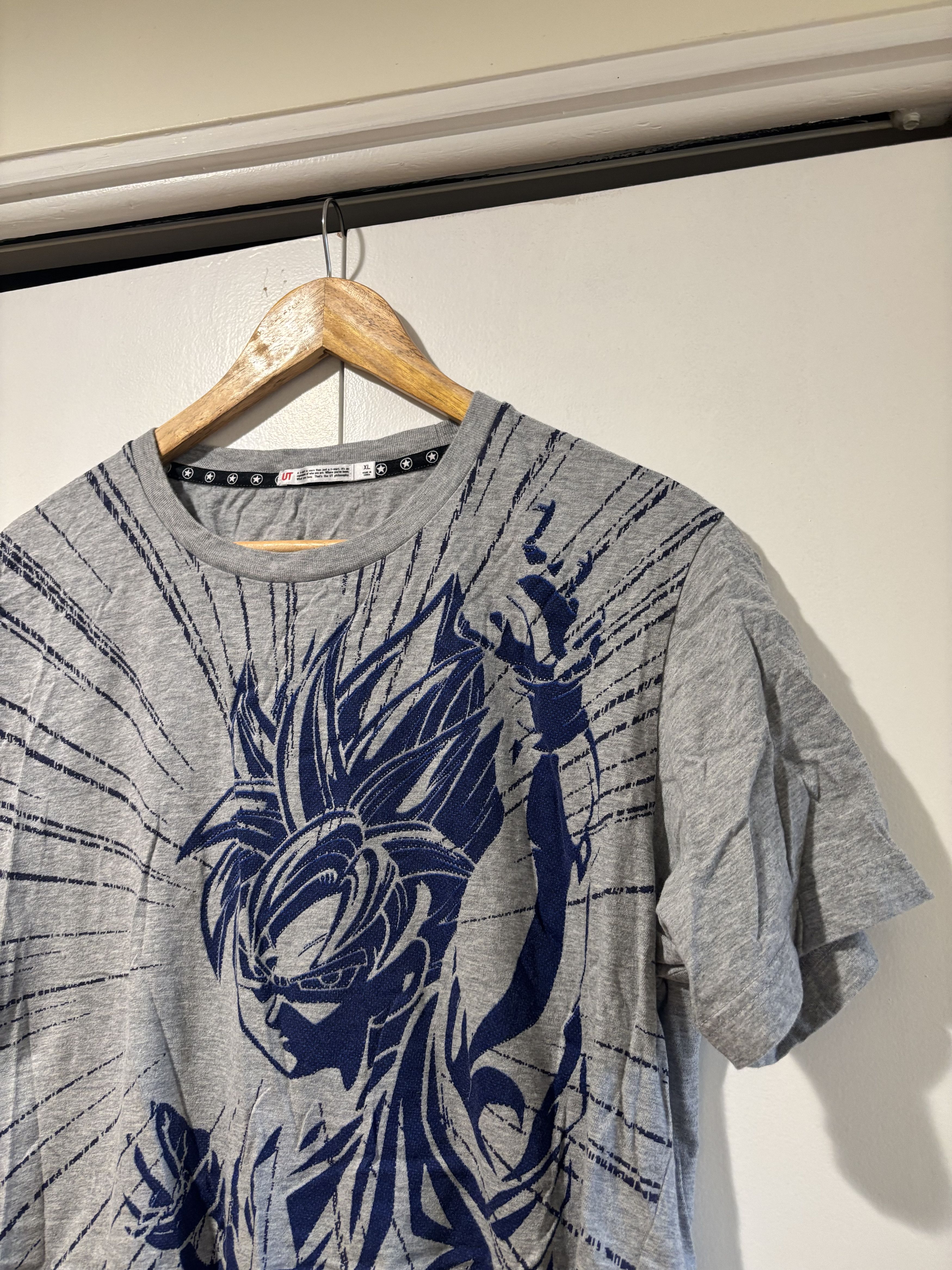 Uniqlo × Vintage Rare Dragon Ball Kai Uniqlo Shirt Size US XL / EU 56 / 4 - 1 Thumbnail