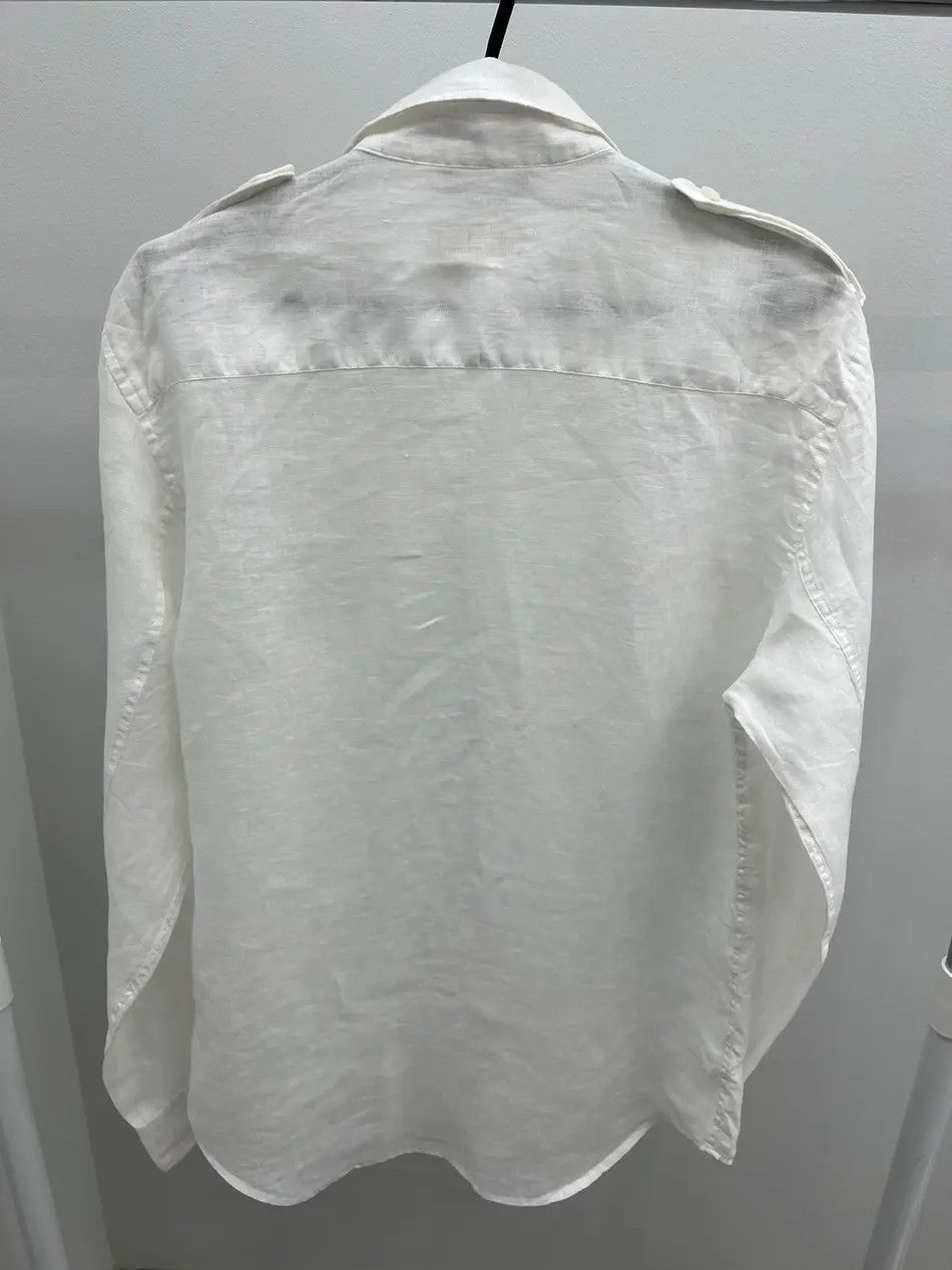 Nicole Farhi Nicole Farhi Pocket Linen Shirt Size US M / EU 48-50 / 2 - 2 Thumbnail