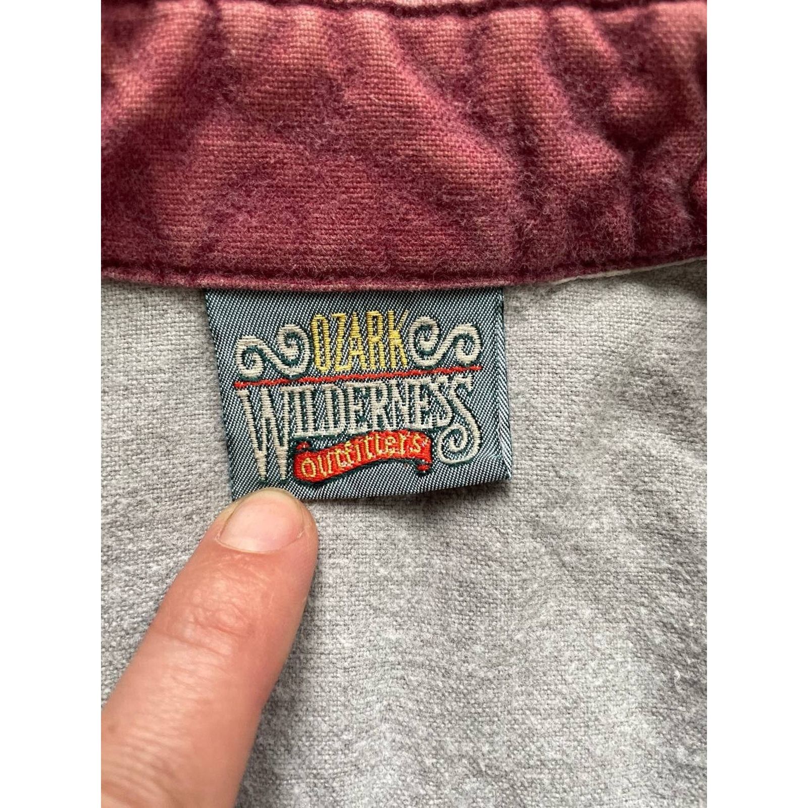 Flannel Vintage Ozark Wilderness Outfitters Work Shirt Button Up XL Size US XL / EU 56 / 4 - 7 Thumbnail