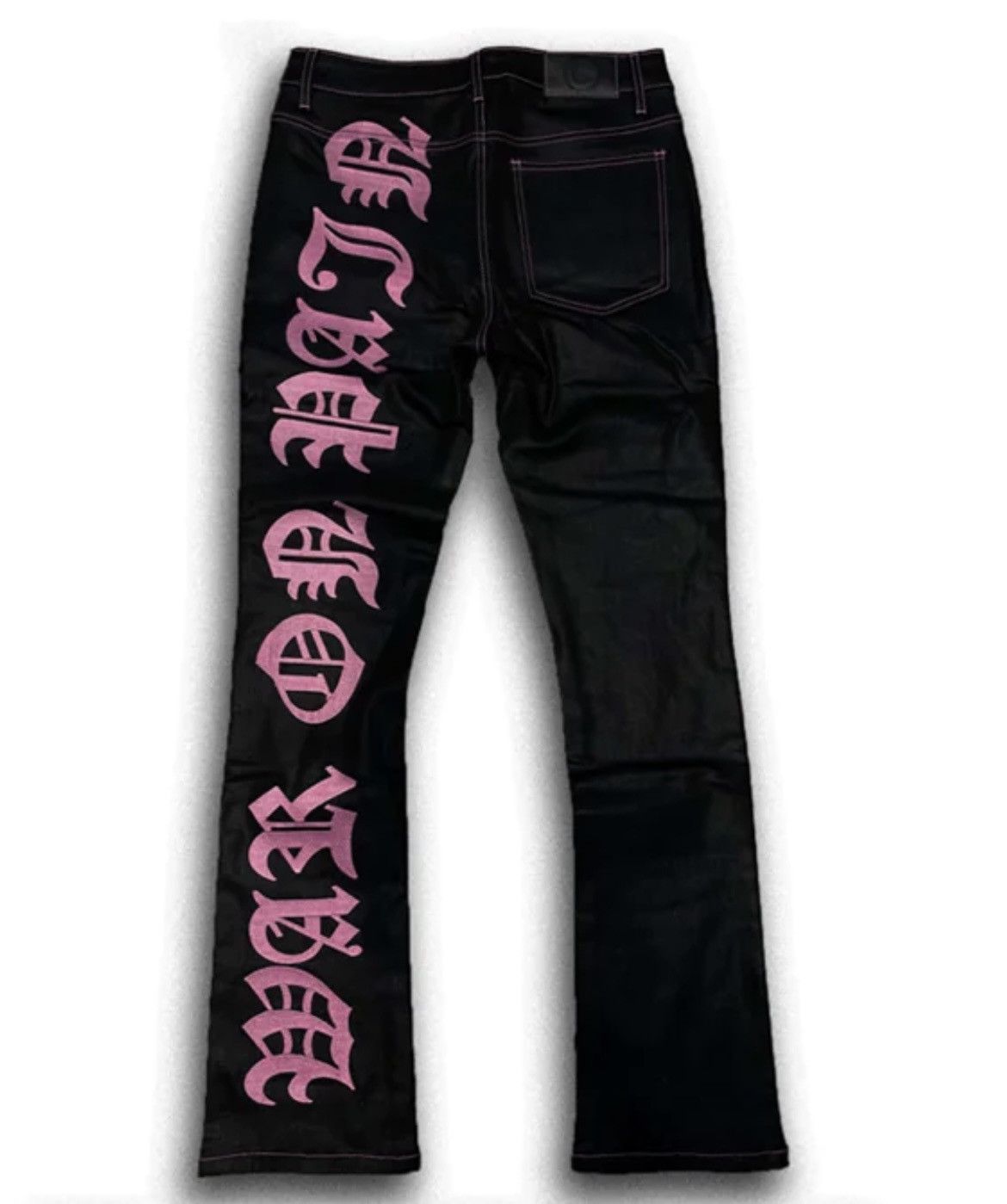 CHROME HEARTS White Black-Cross Jeans Denim 33x33