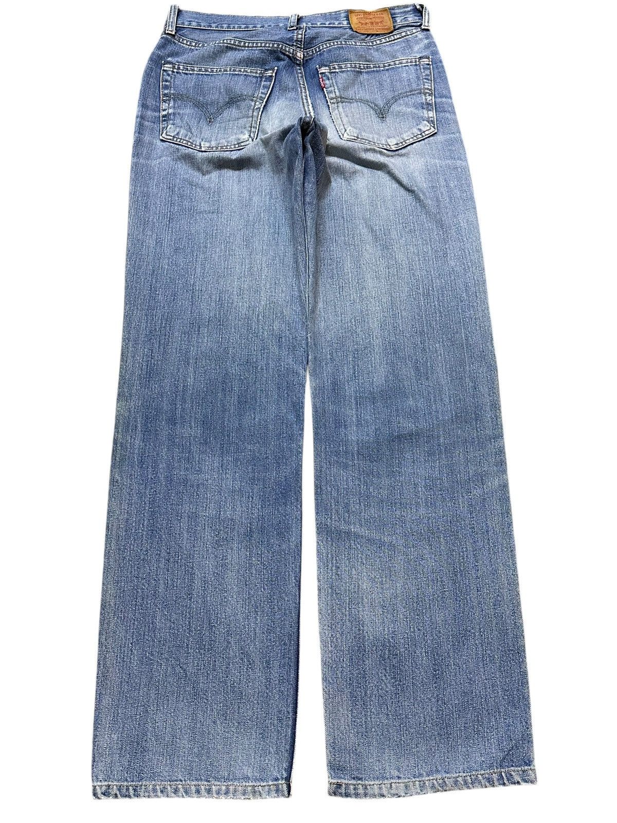 Levi's Vintage 80s Levis 502 Blue Faded Wash Style Loose Jeans Size US 30 / EU 46 - 2 Thumbnail