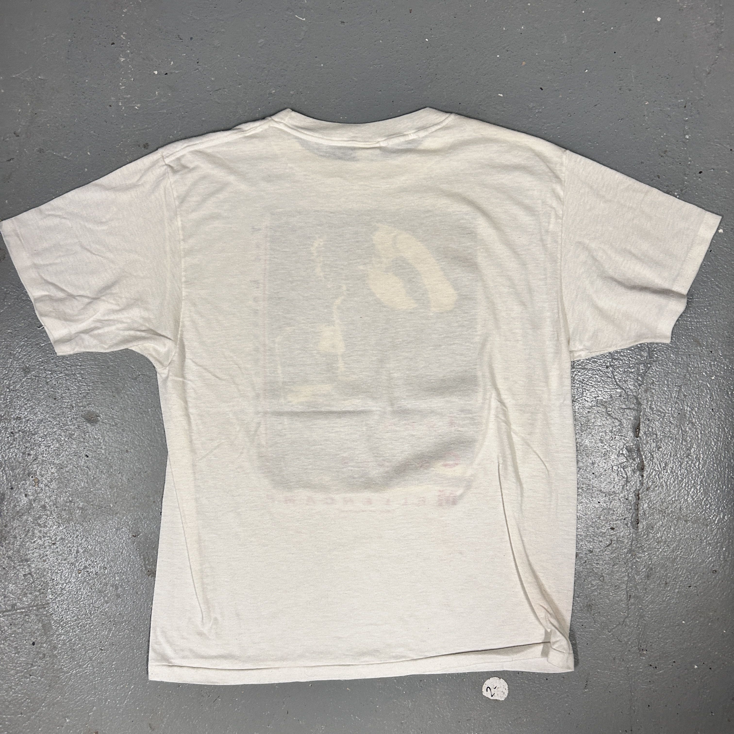Anvil Vintage 1980s John Cougar Mellencamp "Lonesome Jubilee" '87 Band T-shirt Size US XL / EU 56 / 4 - 2 Thumbnail