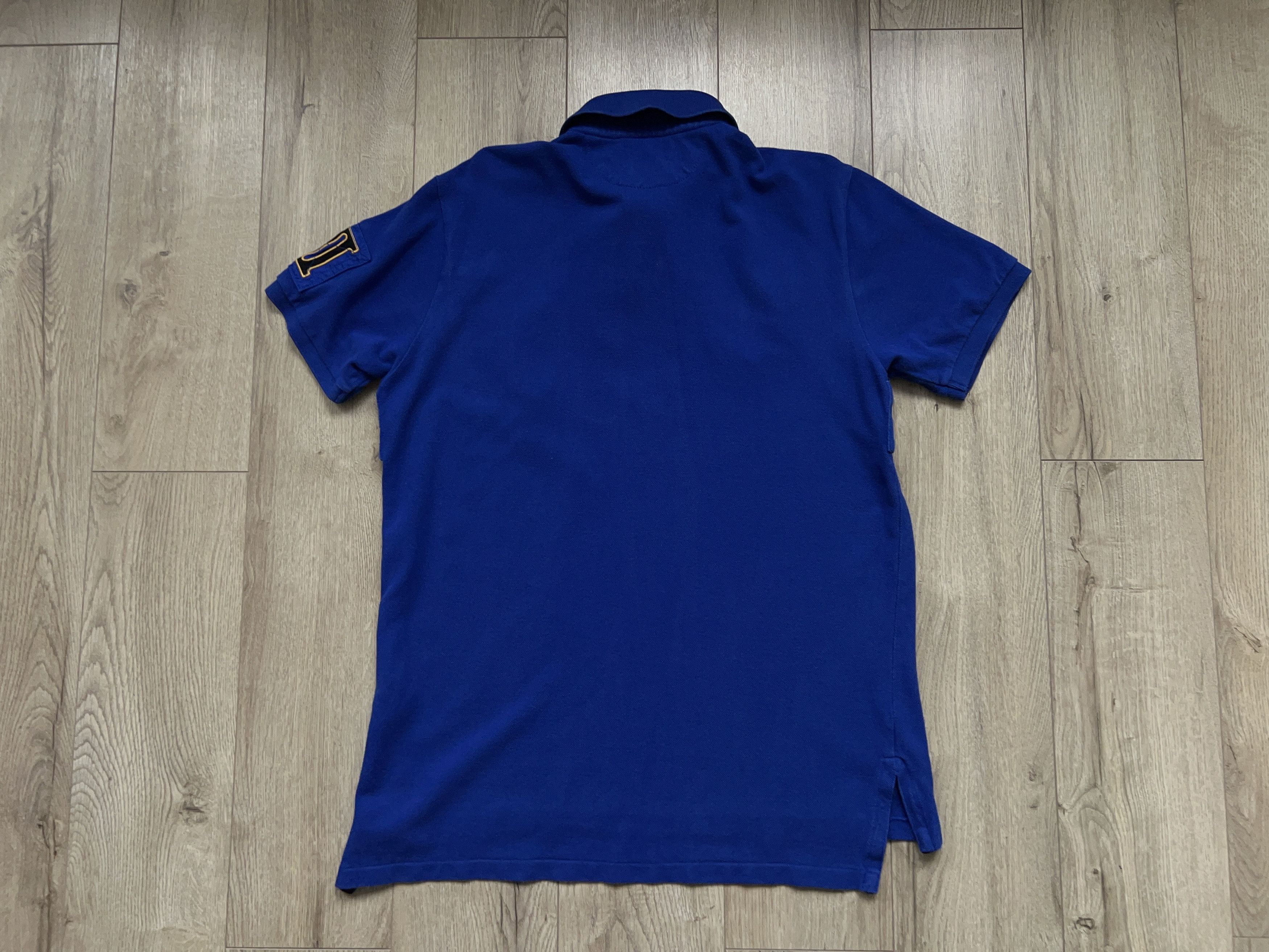 Polo Ralph Lauren × Vintage mens Classic T Shirt Tee Rugby Snow Challenge Blue Size US L / EU 52-54 / 3 - 10 Thumbnail