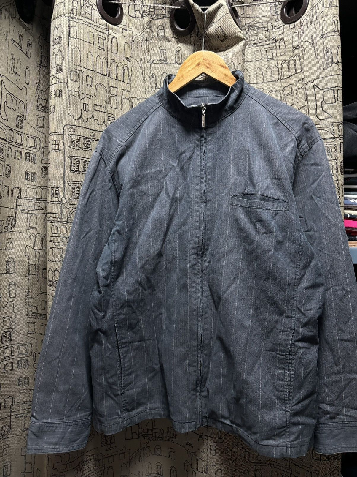 Issey Miyake KANSAI YAMAMOTO ZIP JACKET DARK GRAY Size US L / EU 52-54 / 3 - 2 Thumbnail