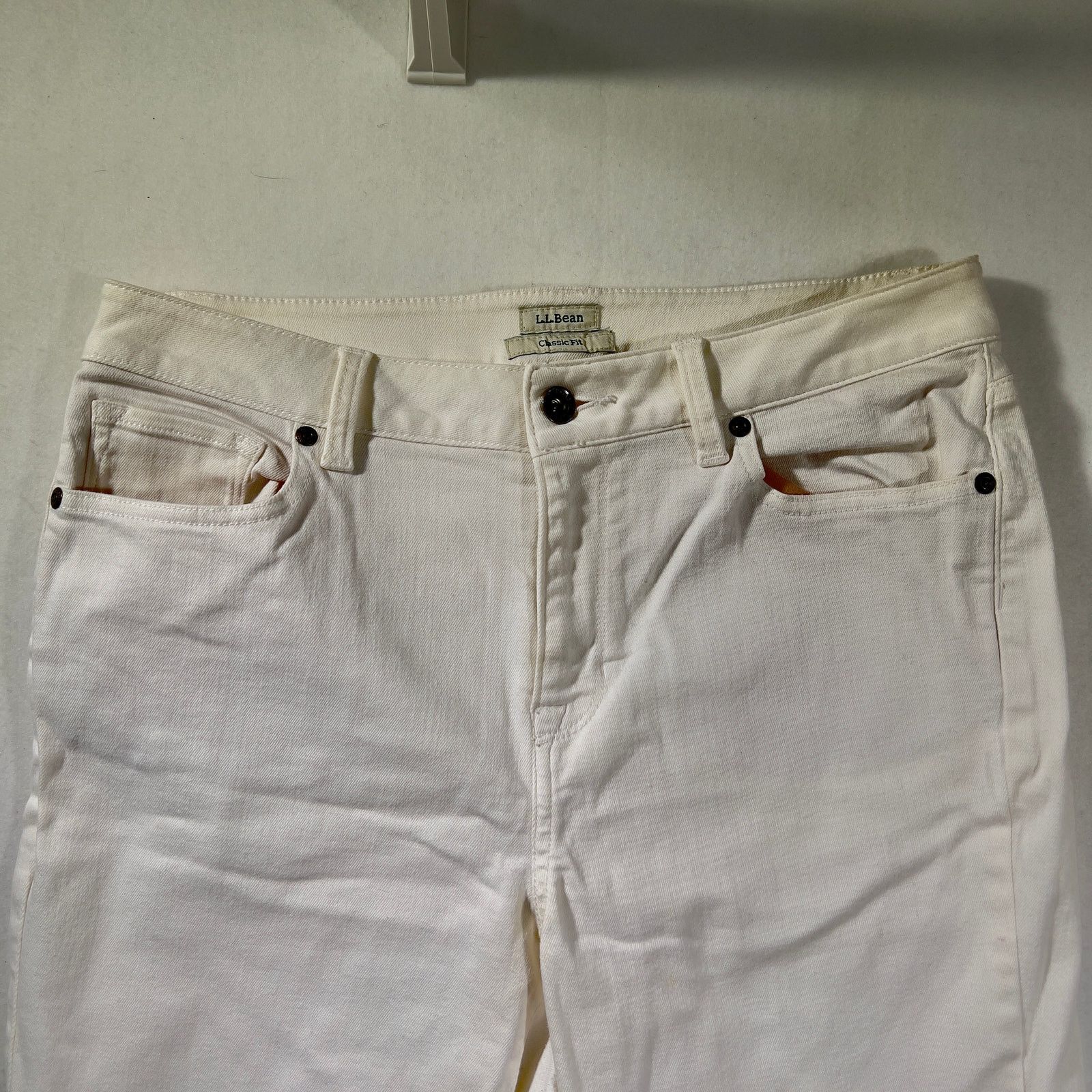 L.L. Bean L.L. Bean Stretch Jeans Woman 12 Classic Fit Upstretched 32W Size 32" / US 10 / IT 46 - 5 Thumbnail