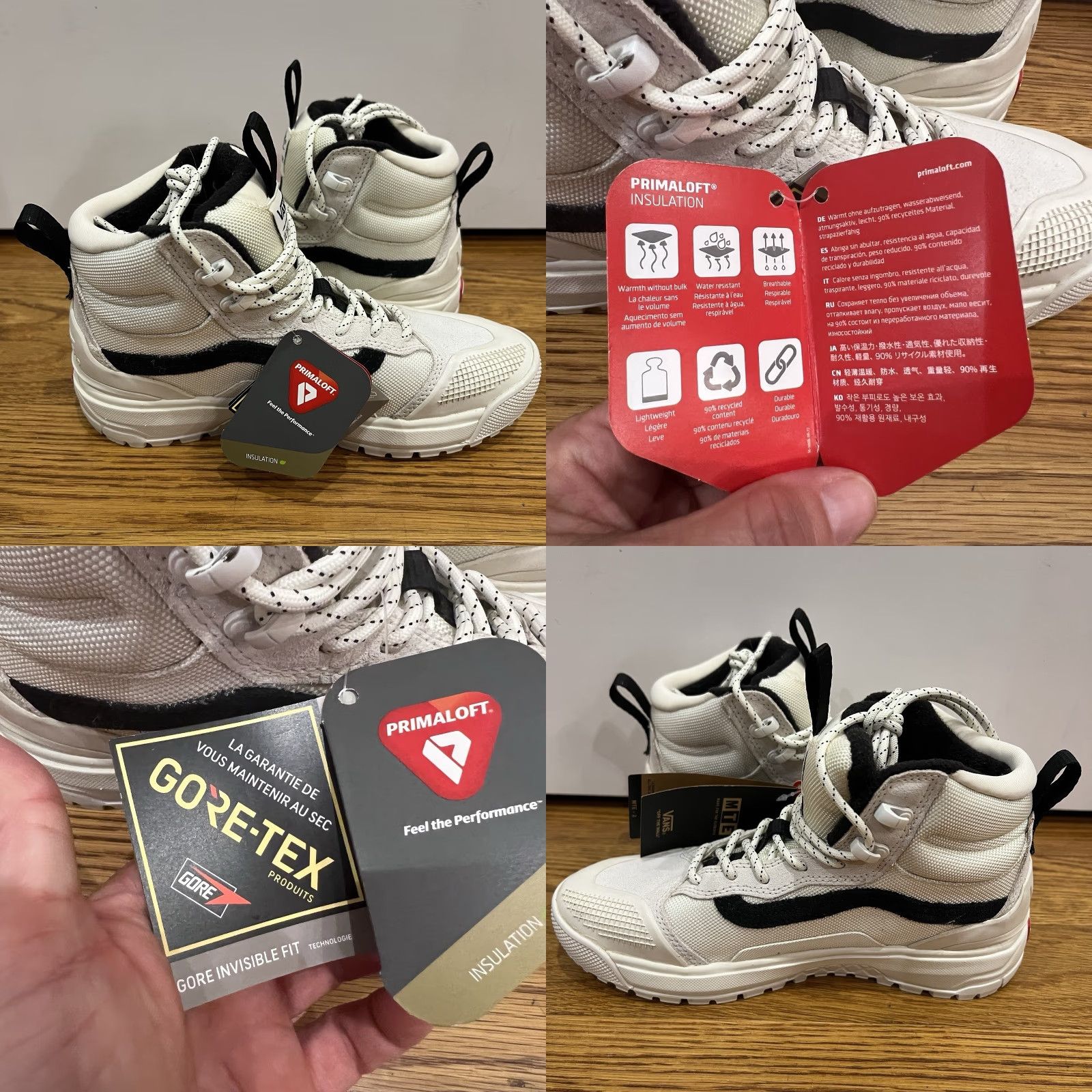 Vans VANS UltraRange EXO HI Gore-Tex MTE-2 Marshmallow Women US 7.5 Sneakers Outdoor Colorful Logo Size US 7.5 / IT 37.5 - 8 Thumbnail
