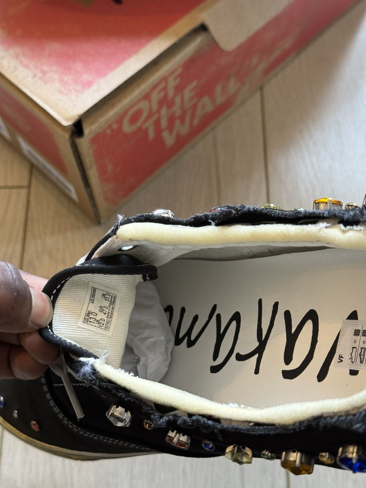 Satoshi Nakamoto × Vans Satoshi Nakamoto OTW Old Skool Vans Pearlized Lucky Charms Size US 13 / EU 46 - 9 Thumbnail