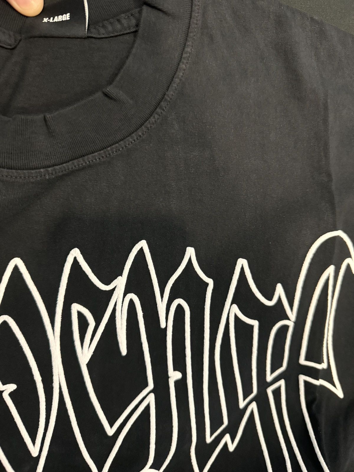 Destroy Lonely × Ken Carson × Revenge Revenge White Outline Arch Logo Shirt (NEW) + Revenge Socks Size US XL / EU 56 / 4 - 3 Thumbnail