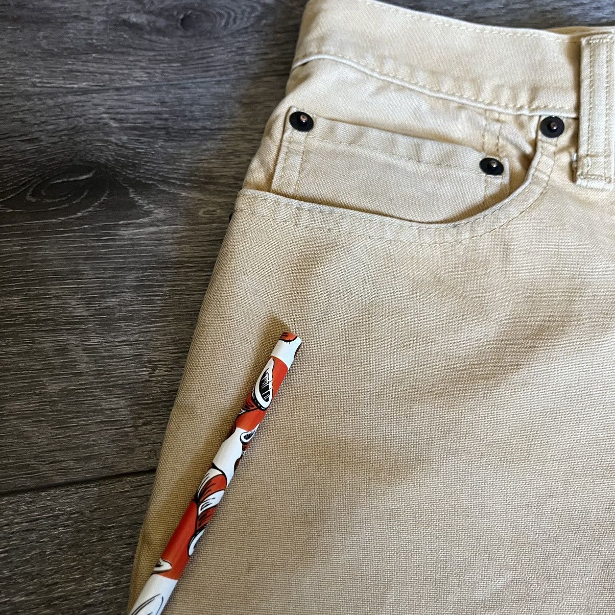 Filson × Levi's Levi’s Filson Tin Cloth 505 Straight Beige Pants Made in USA Size US 32 / EU 48 - 10 Thumbnail