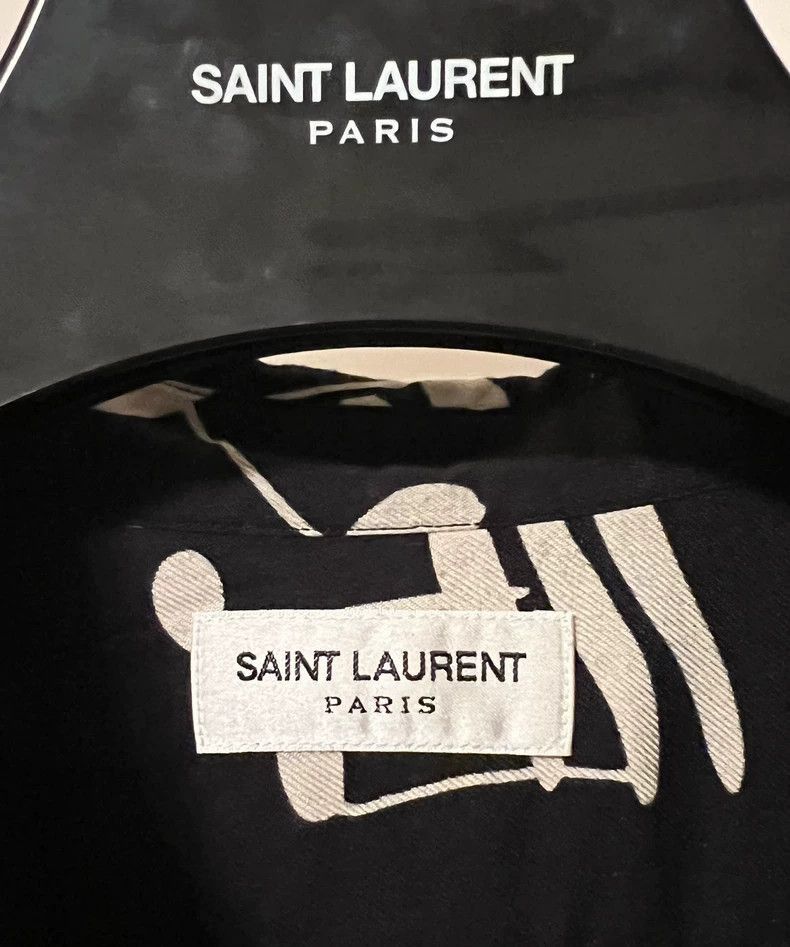Saint Laurent Paris Saint Laurent Paris Musical note shirt-2506 Size US S / EU 44-46 / 1 - 4 Thumbnail