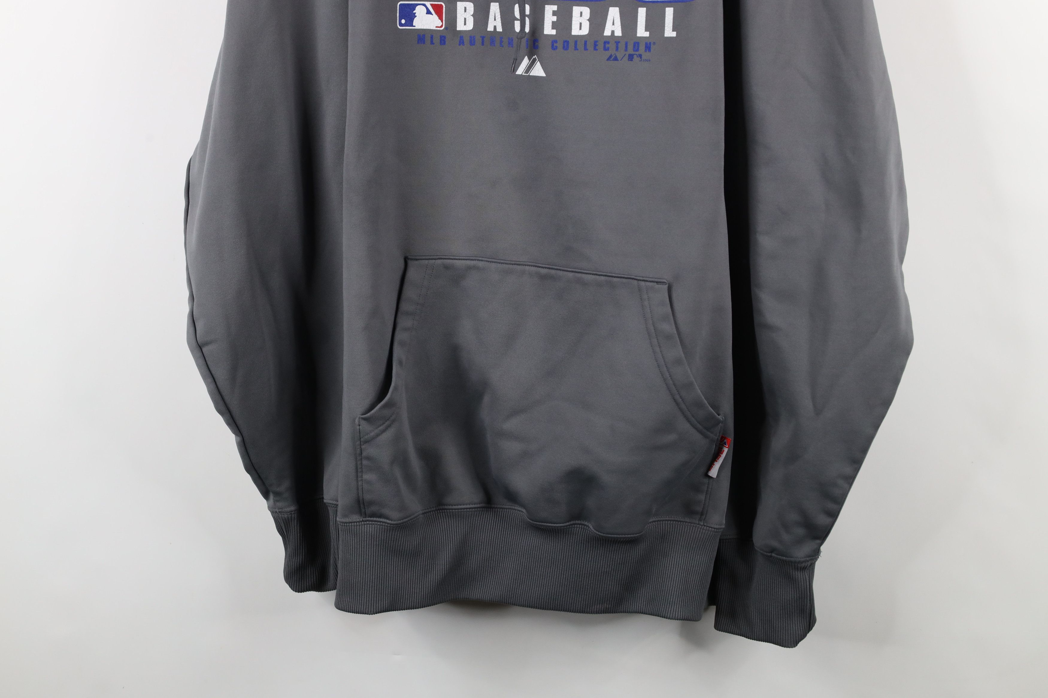 Majestic × Vintage Vintage Y2K Majestic Chicago Cubs Baseball Hoodie Sweatshirt Size US XXL / EU 58 / 5 - 3 Thumbnail