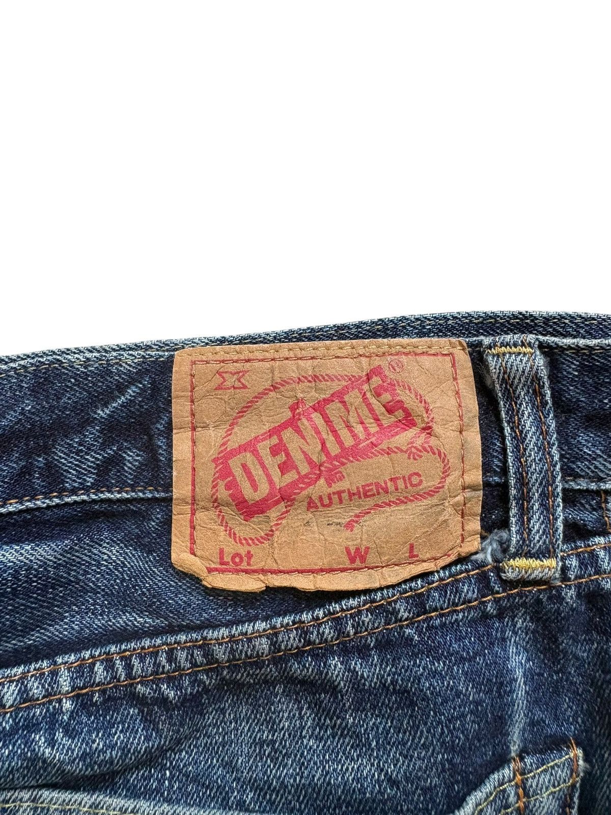 Denime Vintage Denime Selvedge Mud Wash Loose Baggy Jeans Size US 31 - 12 Thumbnail