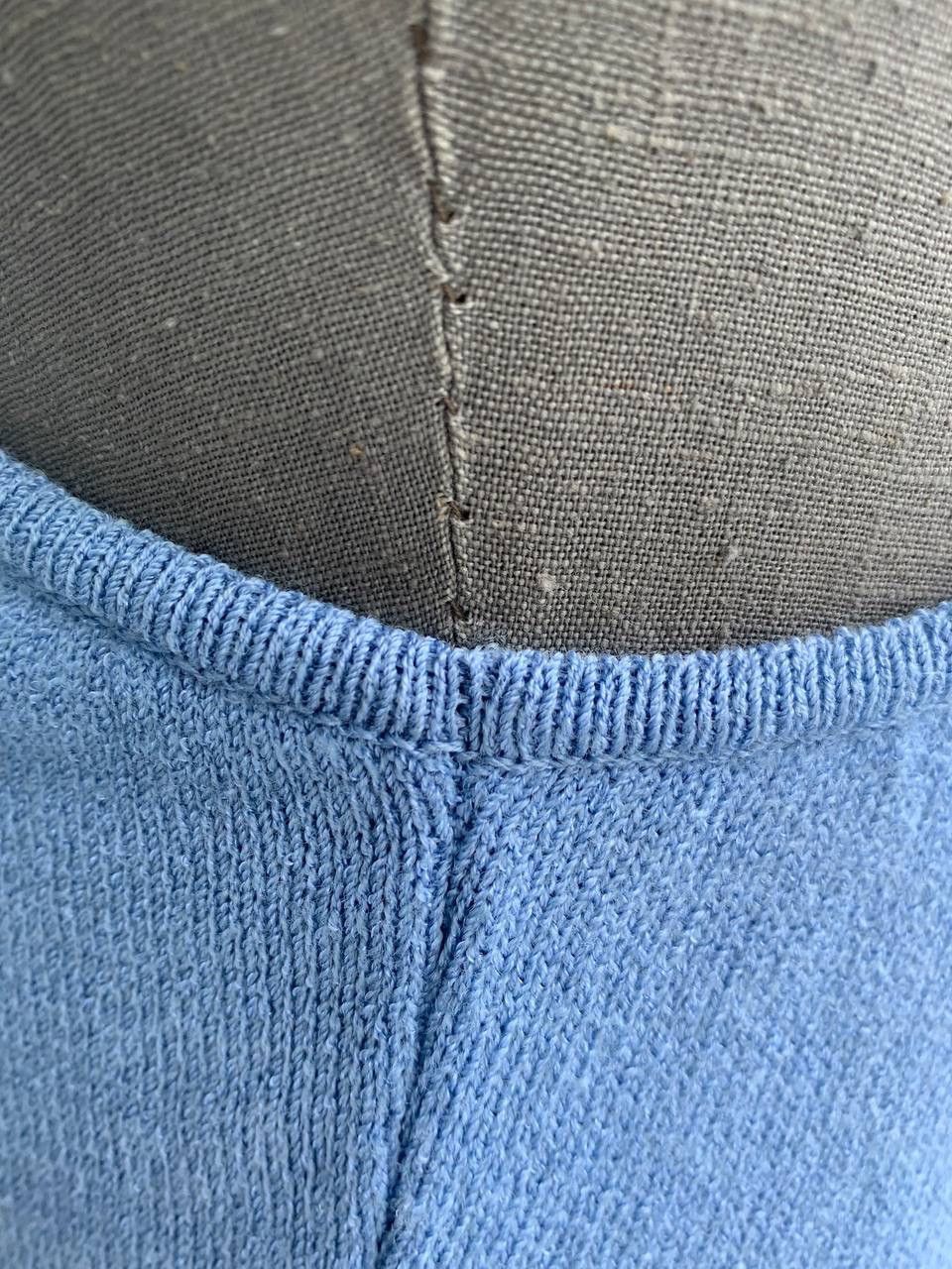 Designer × St. John Vintage St. John USA Women Blue Knit Wool Spaghetti Tank Top Size S / US 4 / IT 40 - 8 Thumbnail