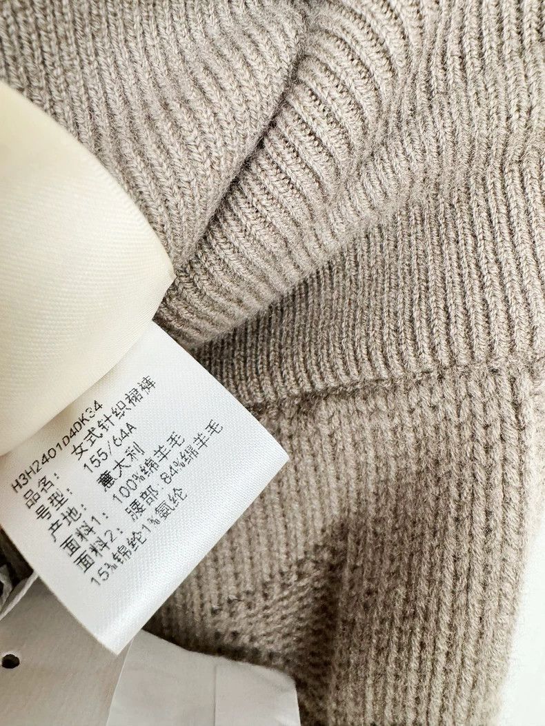 Hermes Hermes Wool Knit Pants with Tags-2506 Size 23" - 5 Thumbnail