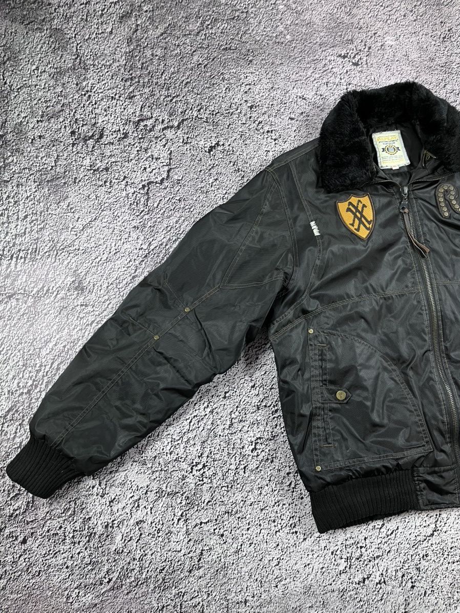 Replay Rare Vintage REPLAY Bomber Like MA1 Flight Aviator Jacket Size US XL / EU 56 / 4 - 3 Thumbnail