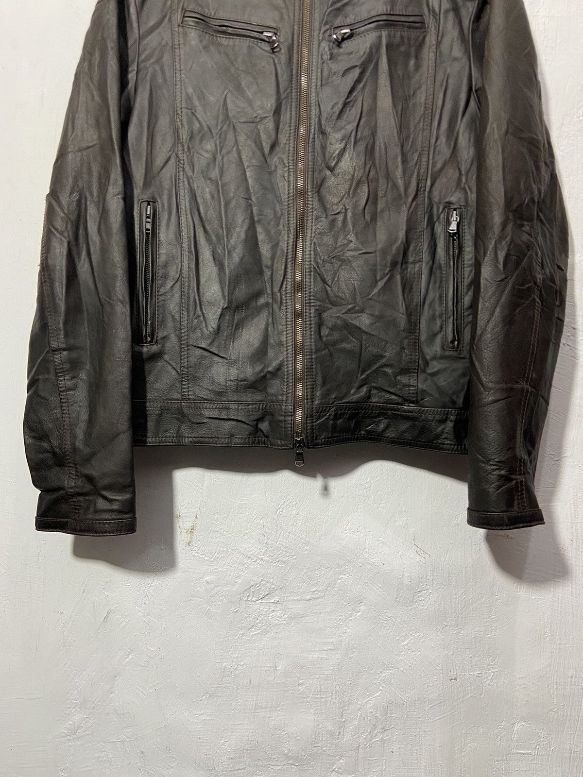 Genuine Leather Vintage Contex Max Riders Racer Leather Jacket Size US M / EU 48-50 / 2 - 4 Thumbnail