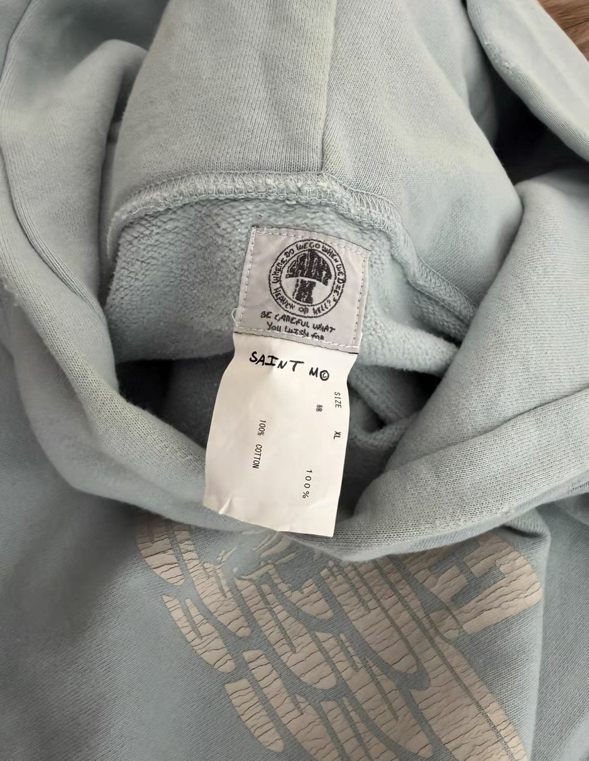 Saint Michael Saint Michael ANGEL HOODIE Saint Mxxxxxx hoodie Size US XL / EU 56 / 4 - 3 Thumbnail