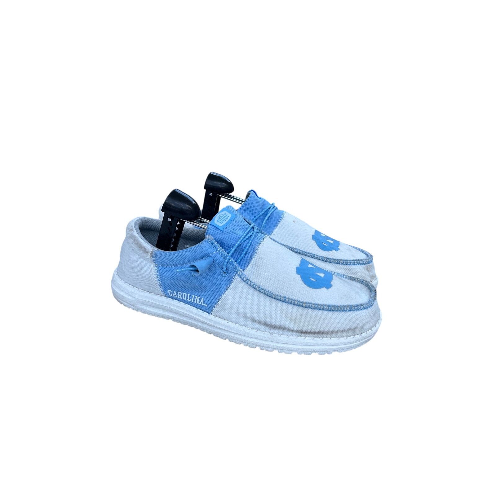 Other Hey Dude Wally Tri Shoes Size 10 Blue UNC Tar Heels Slip On Size US 10 / EU 43 - 3 Thumbnail