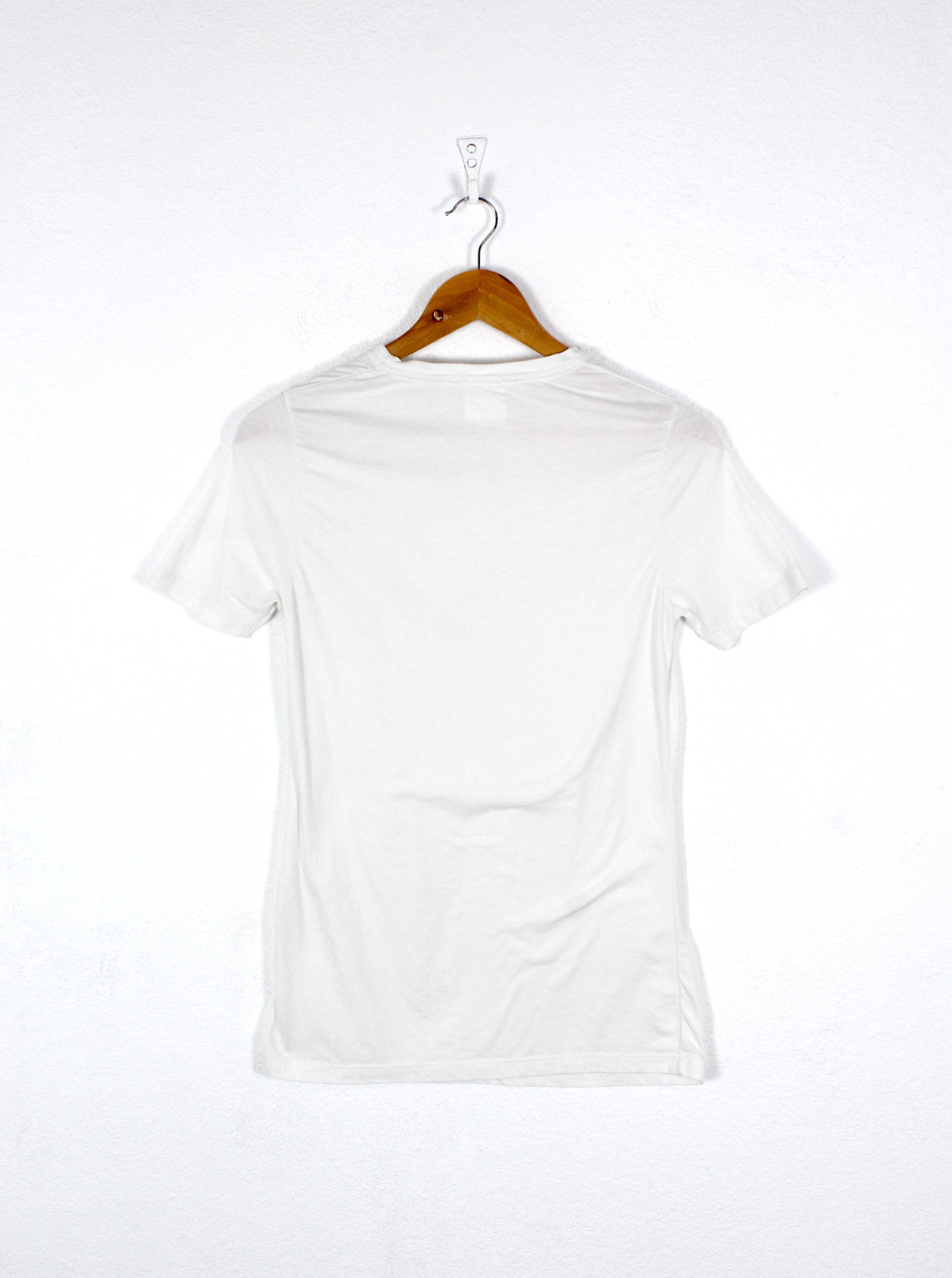 Helmut Lang Archive Helmut Lang HL Logo White Tee T-shirt 90s Size S / US 4 / IT 40 - 7 Thumbnail