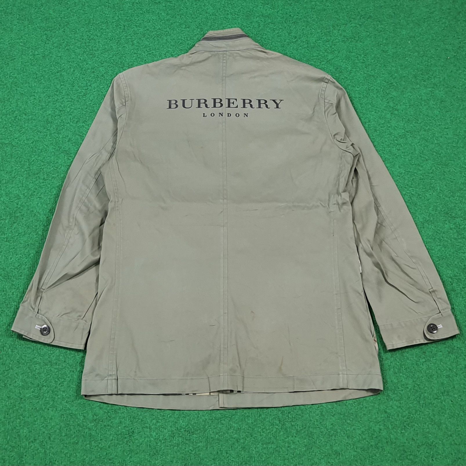 Burberry Vintage Burberry Black Label Military Field Jacket C287N18 Size US S / EU 44-46 / 1 - 1 Thumbnail