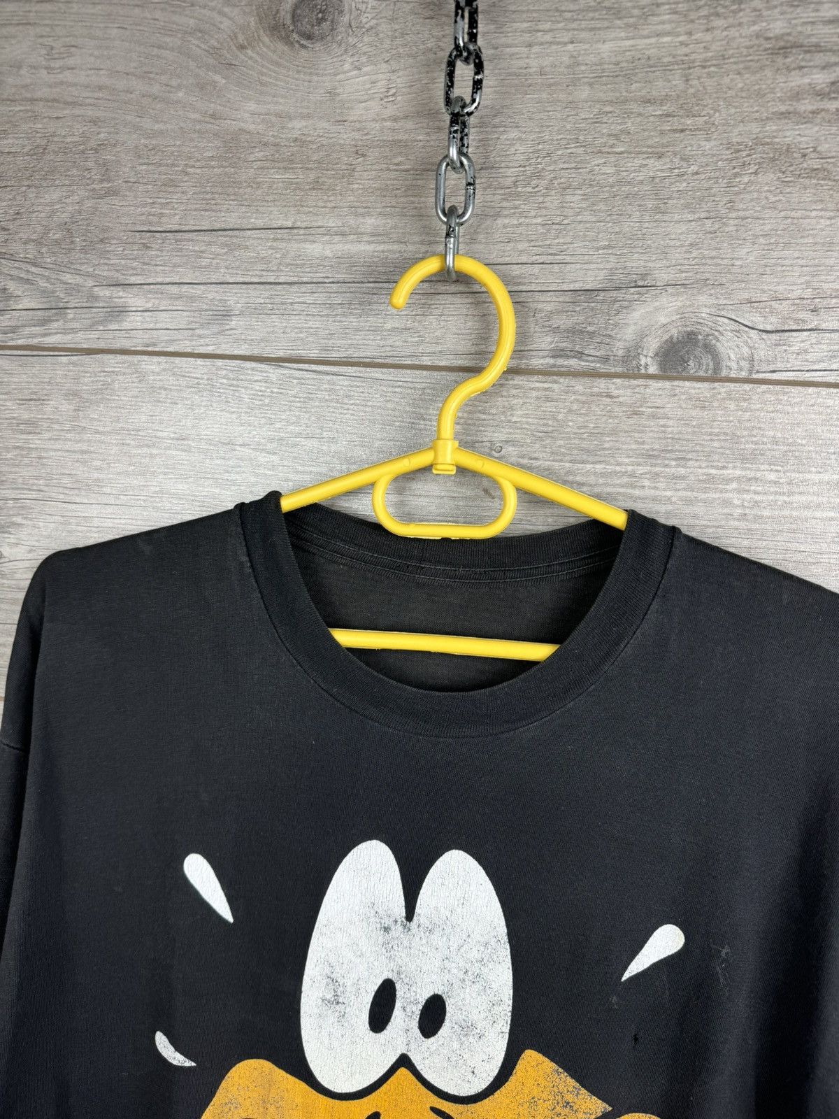 Other Vintage 1989 Daffy Duck Big Face Shirt Black Short Sleeve Size US XL / EU 56 / 4 - 6 Thumbnail