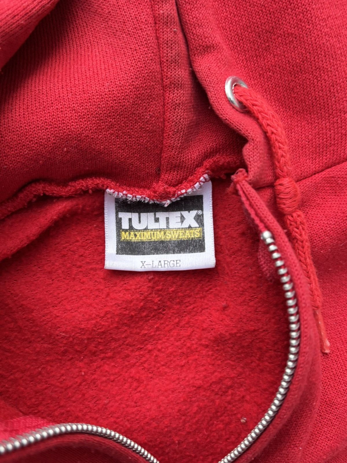 Tultex Vintage 90s Hole band Zip Up Hoodie Size US XL / EU 56 / 4 - 4 Thumbnail