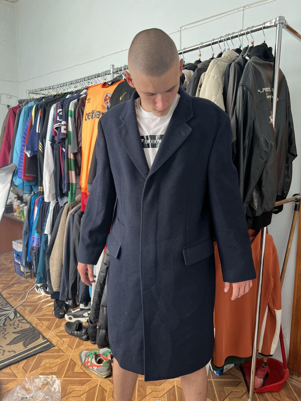 Balmain Balmain Wool Coat Luxury Vintage Jacket Size M Size US M / EU 48-50 / 2 - 13 Thumbnail