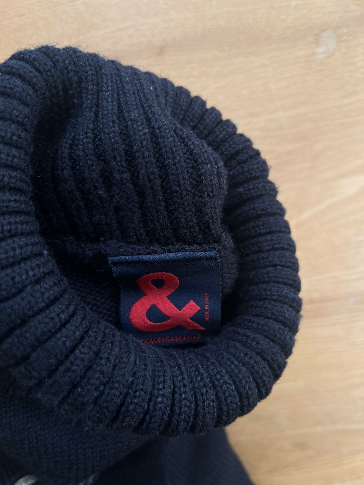 Dolce & Gabbana Dolce & Gabbana - Ski Club Wool Turtleneck Sweater Size US M / EU 48-50 / 2 - 3 Thumbnail