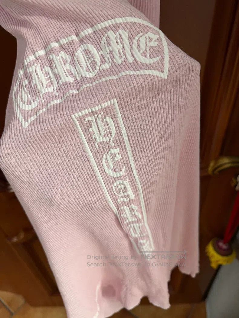 Chrome Hearts CHROME HEARTS Size L Pink Sanskrit vest skirt Size L / US 10 / IT 46 - 4 Thumbnail