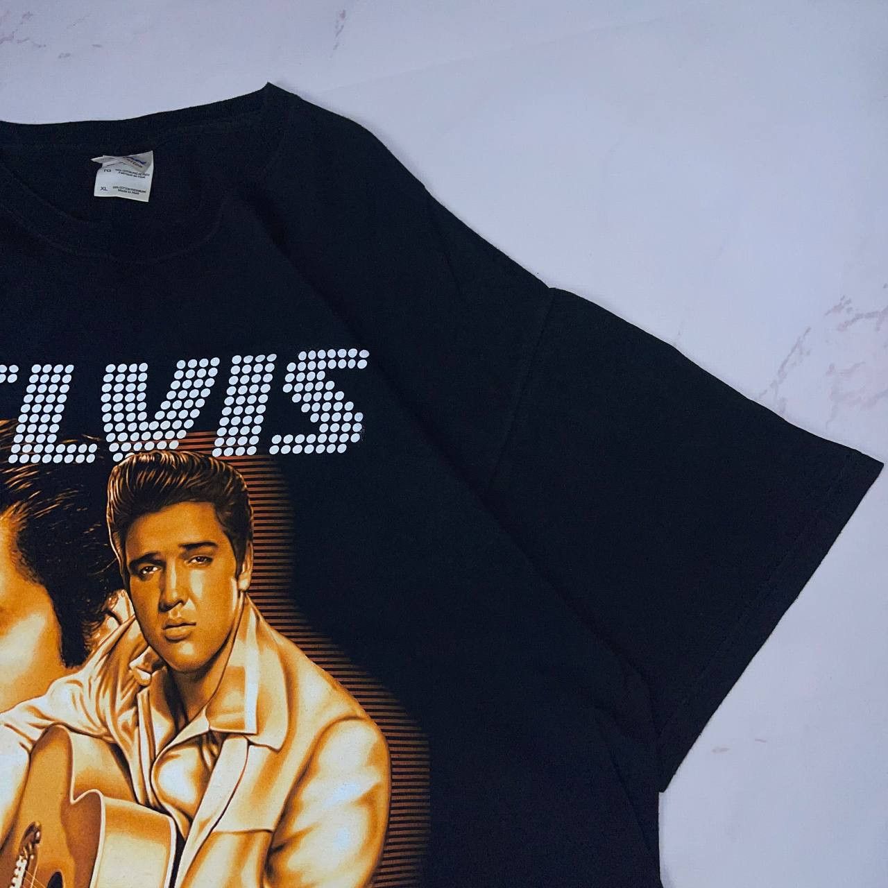 Vintage Vintage Rock Tee Elvis Presley vintage t-shirt size XL Size US XL / EU 56 / 4 - 3 Thumbnail