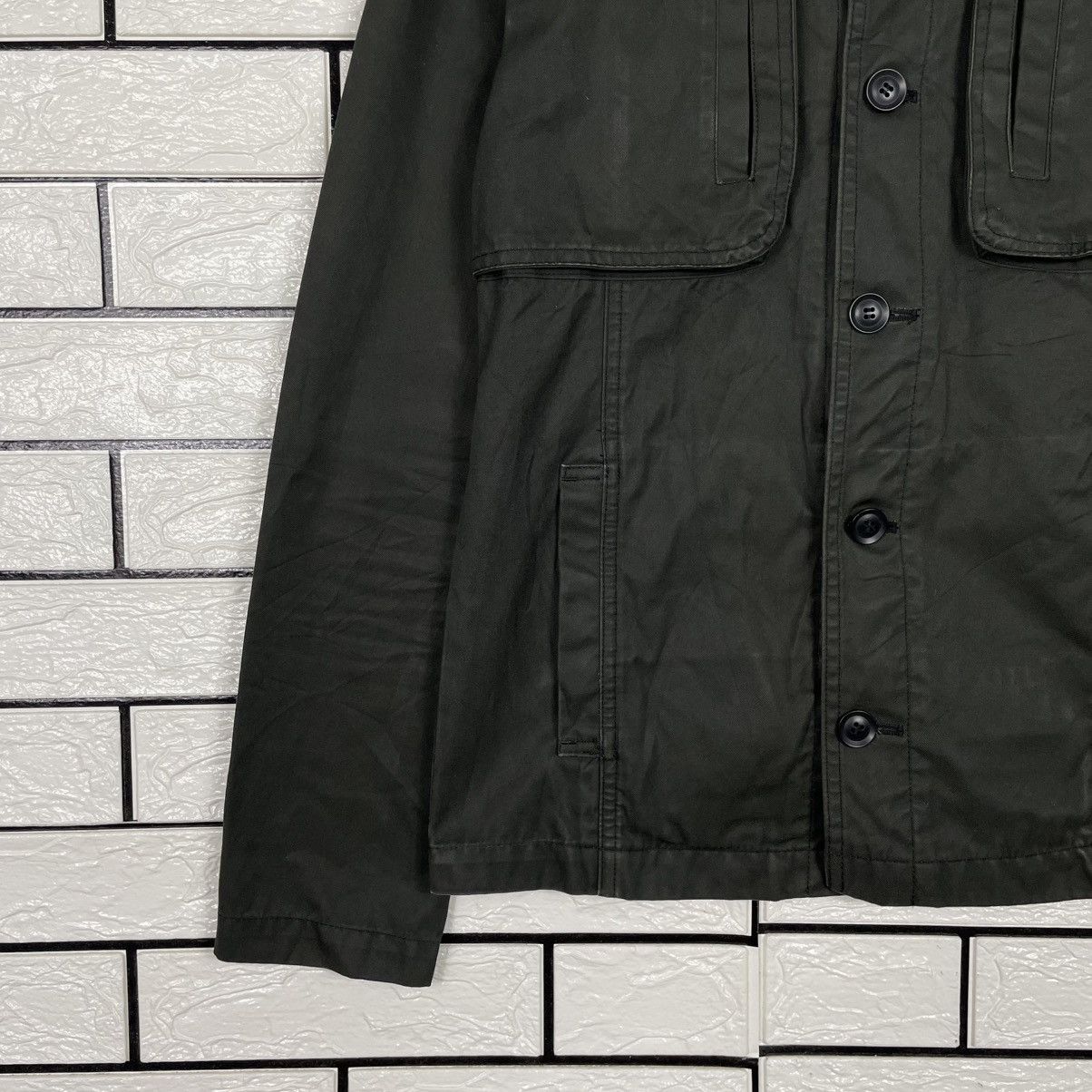 Katharine Hamnett London Black Hamnett Rugged Multipocket Jacket Size US S / EU 44-46 / 1 - 3 Thumbnail
