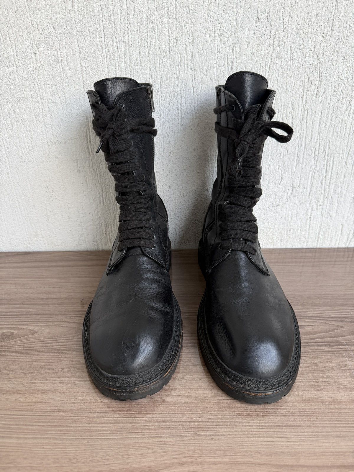 Ann Demeulemeester 🔥rare runaway combat boots Size US 11 / EU 44 - 4 Thumbnail