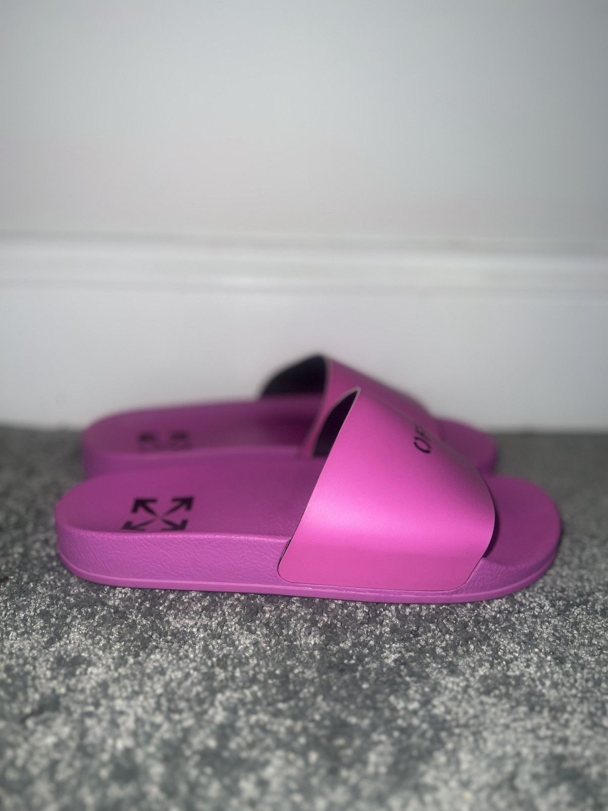 Off-White Off-White Women’s Pool Slides Size US 8 / IT 38 - 3 Thumbnail