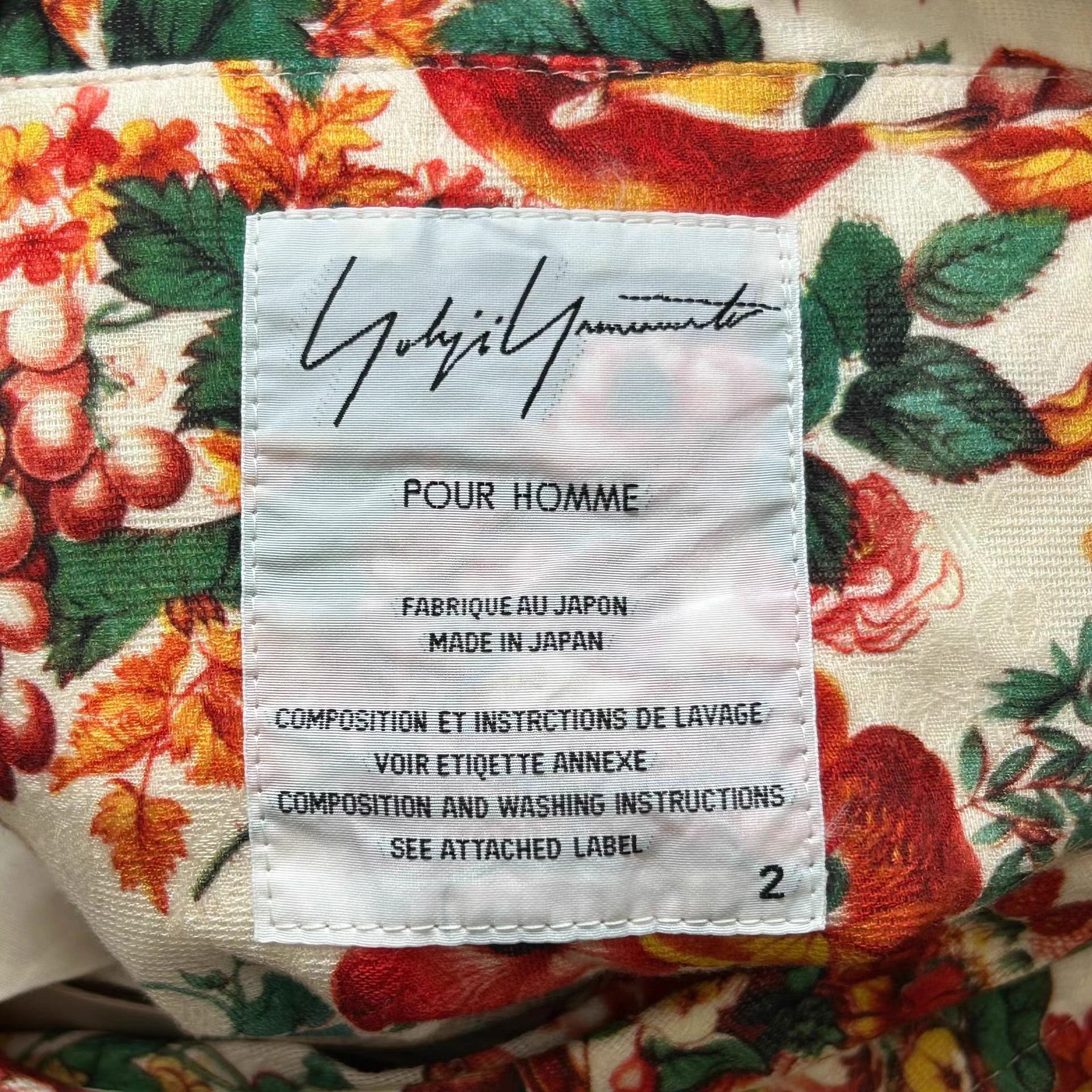 Yohji Yamamoto Yohji Yamamoto 11ss All-Over Floral Blazer K4 Size US M / EU 48-50 / 2 - 5 Thumbnail