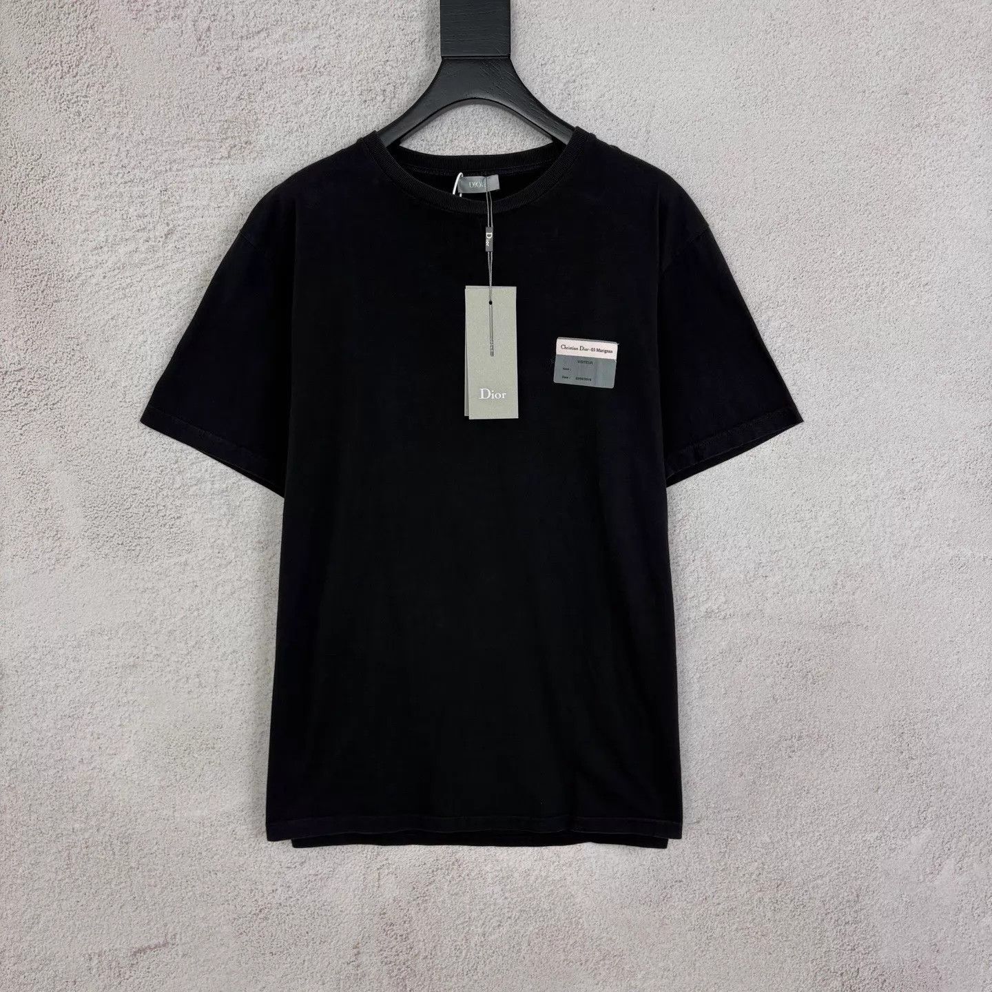 Dior DIOR Tourist Patch Logo Black Tee Size US L / EU 52-54 / 3 - 1 Thumbnail