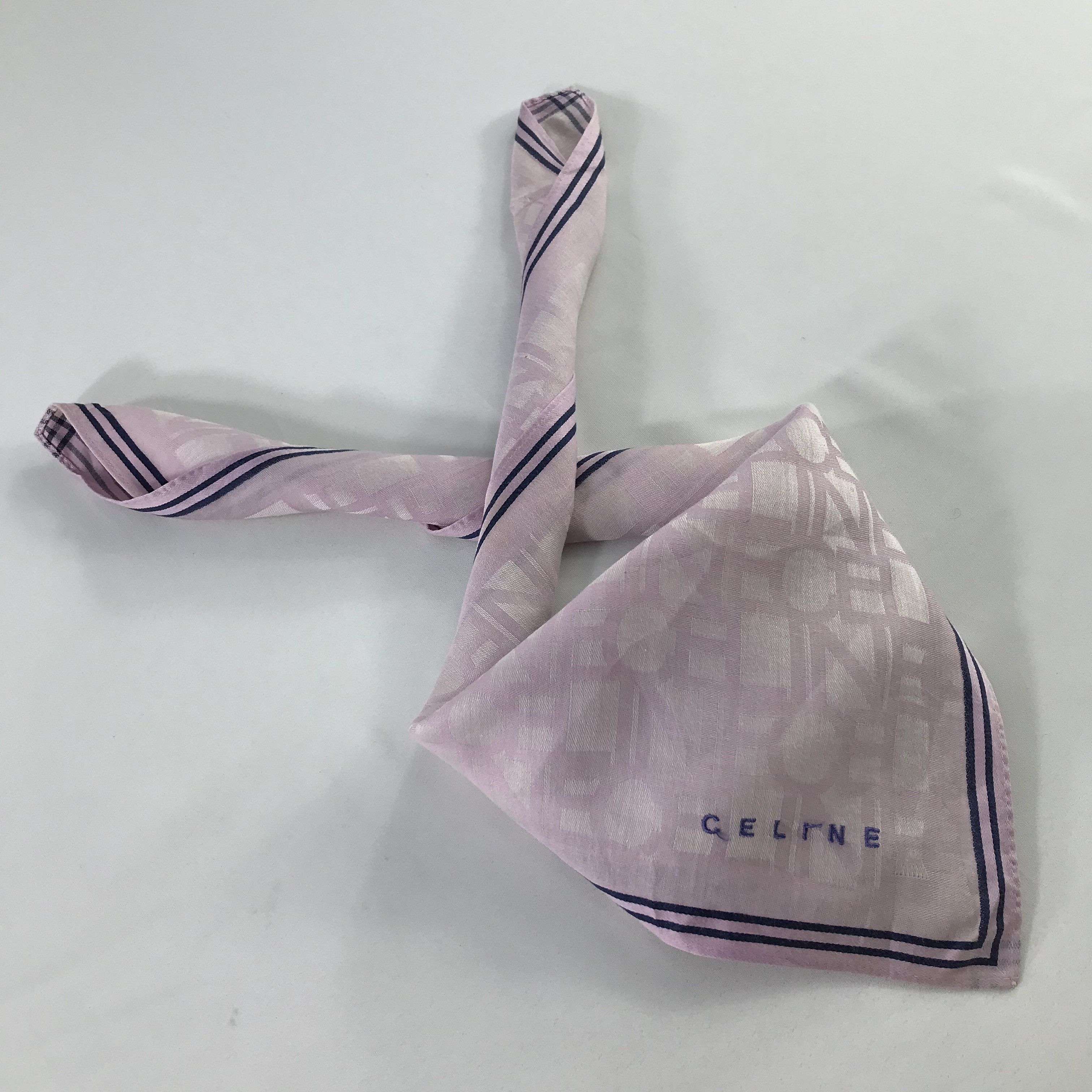 Celine × Vintage Celine Neckerchief / Bandana / Handkerchief Size ONE SIZE - 2 Thumbnail