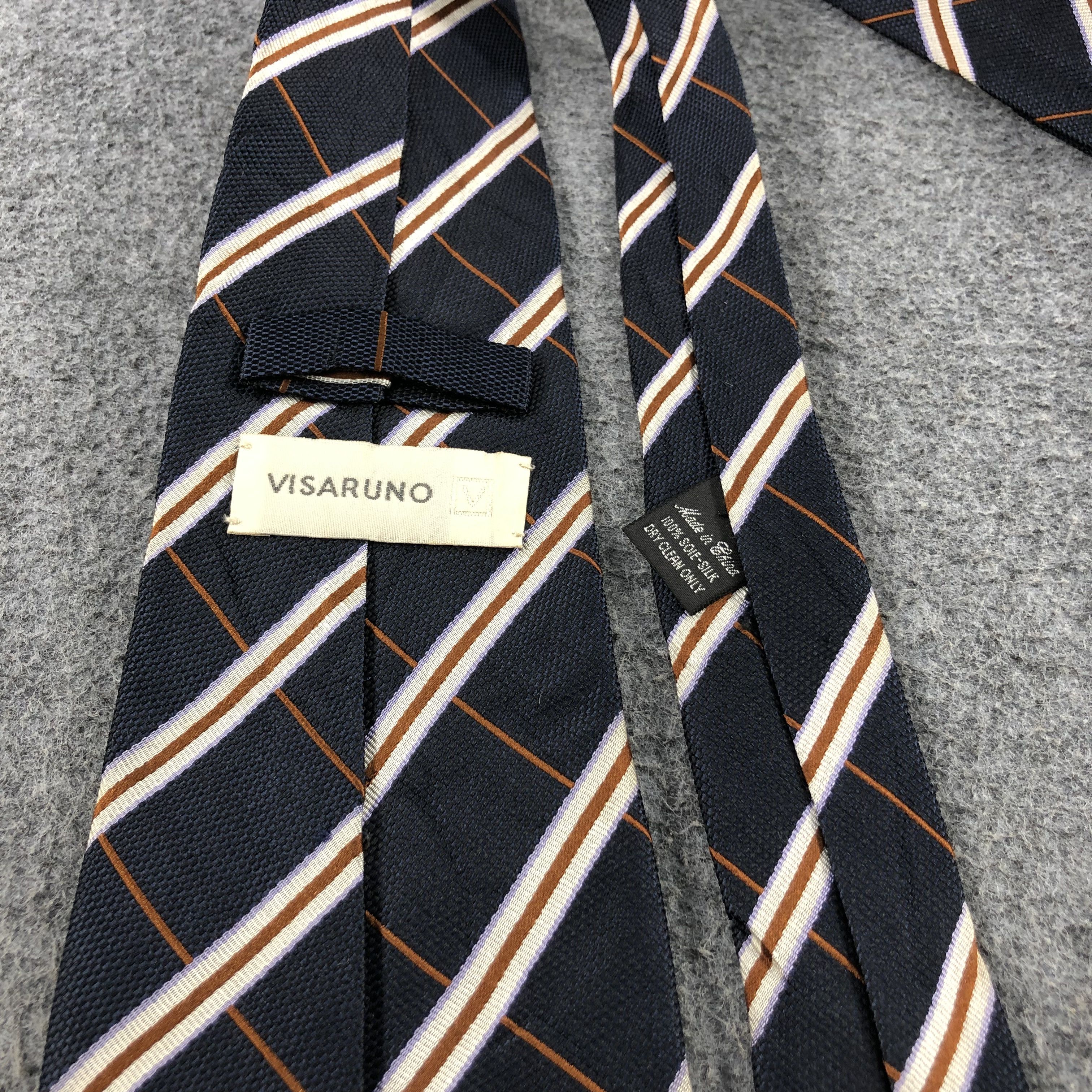 Vintage Visaruno Silk Neck Ties Bowtie Cravat T46 Size ONE SIZE - 2 Thumbnail