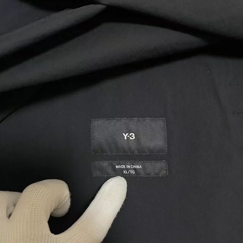 Y-3 Y-3 Multi Pocket Solid Single Breasted Long Sleeve Blouse Size US XL / EU 56 / 4 - 3 Thumbnail