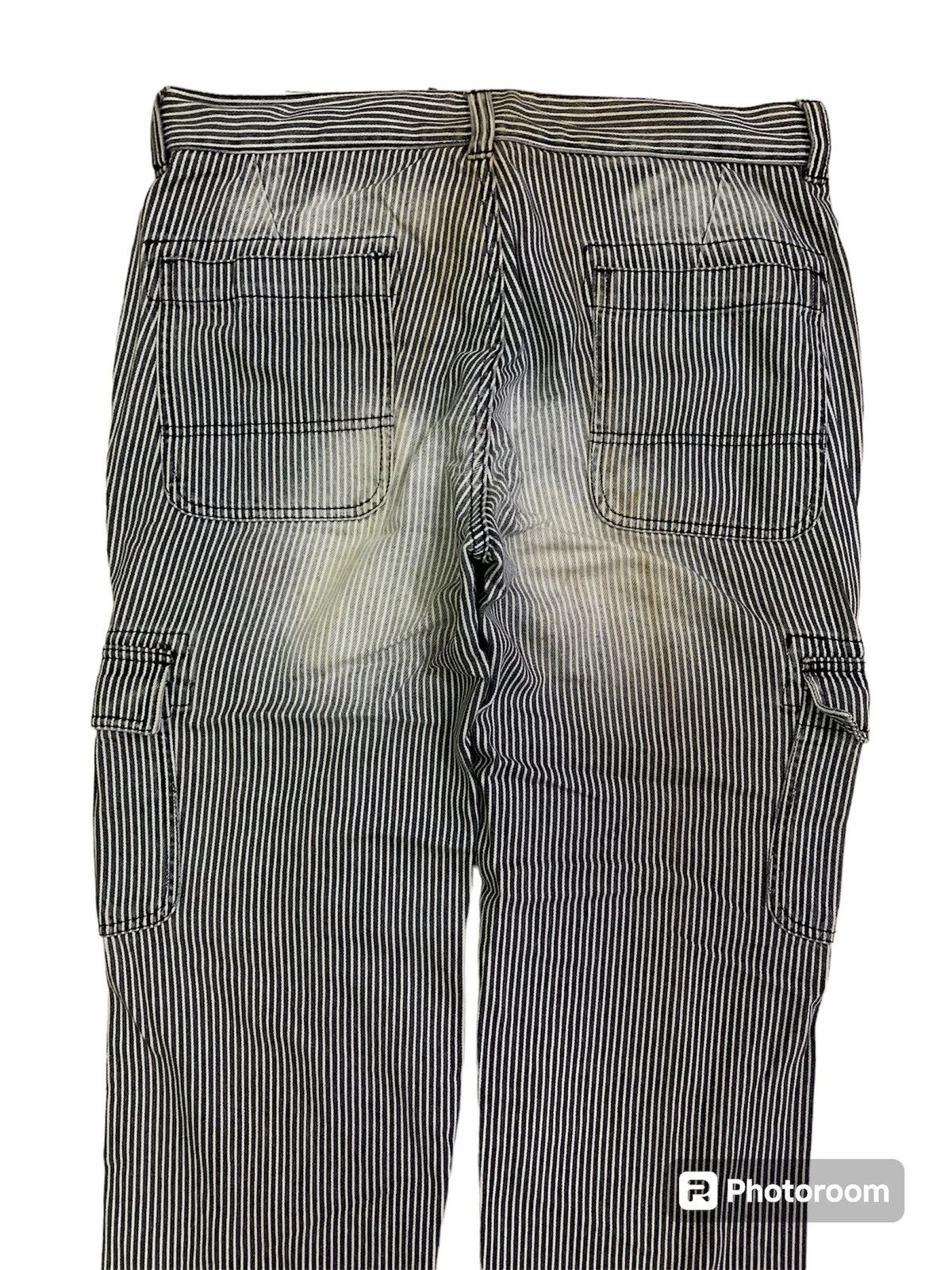 Vintage Japanese On Board Hickory Stripe Cargo Pant