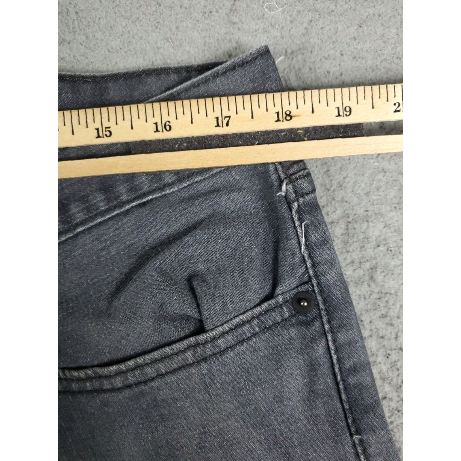 Levi's Mens Levis 514 Slim Gray Jeans 38x30 Extra Large XL Straight Leg Size US 38 / EU 54 - 4 Thumbnail