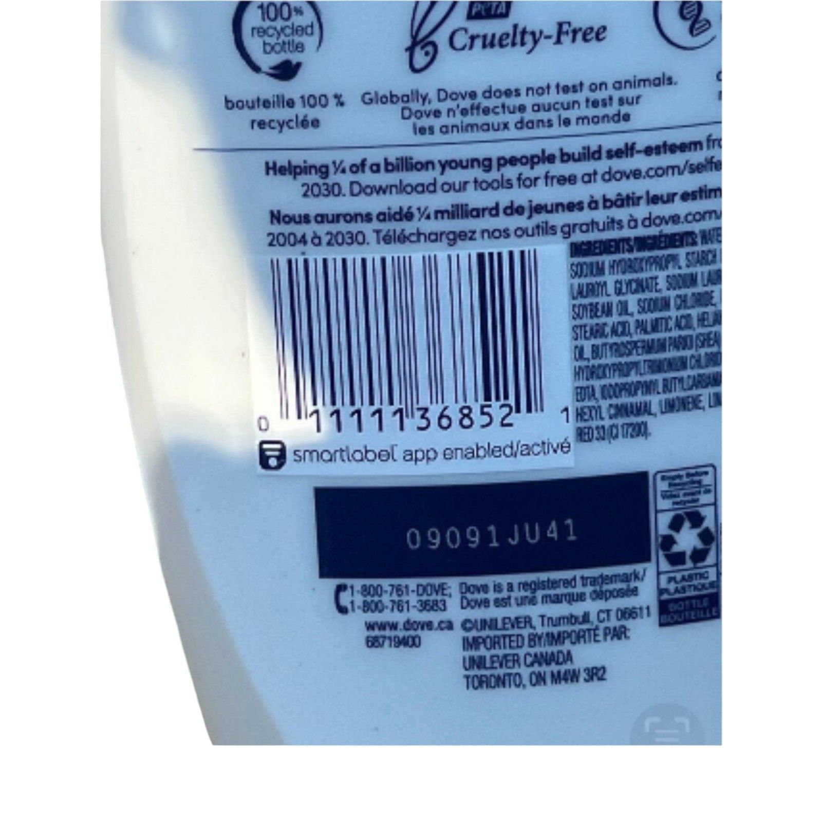 Other Dove - Shea Butter Nourishing Body Wash With Warm Vanilla 22 Size ONE SIZE - 3 Thumbnail