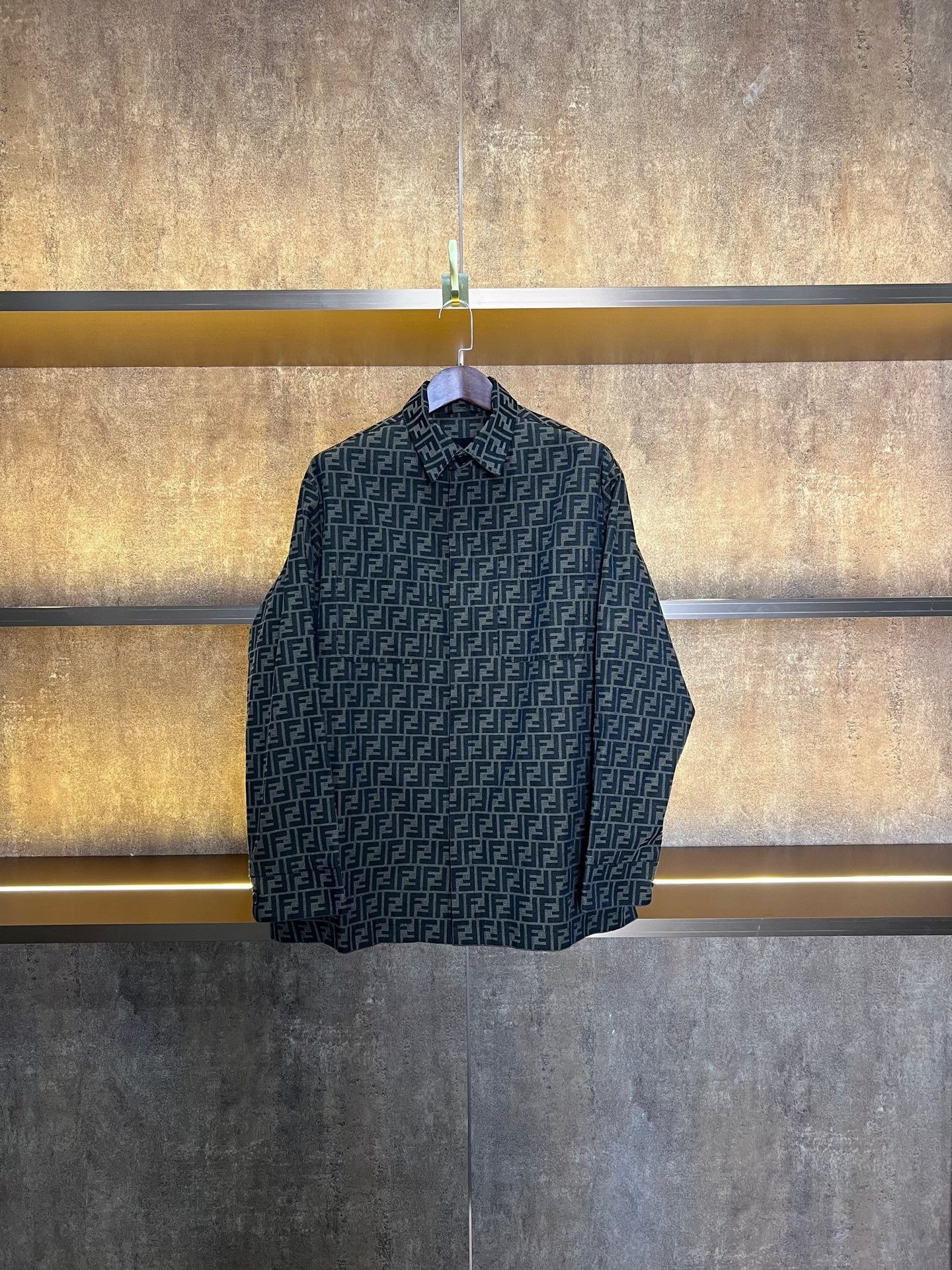 Fendi Fendi Monogram Jacket Size US L / EU 52-54 / 3 - 1 Thumbnail